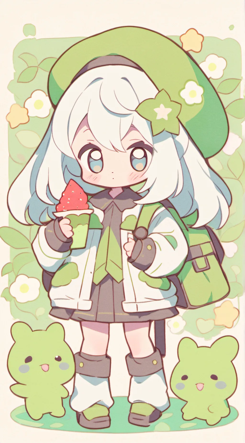 ai character: count to "ten" background