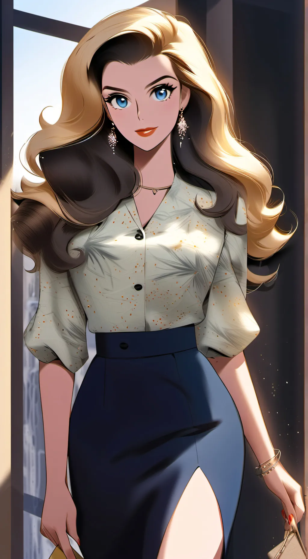 ai character: Natalie woods background