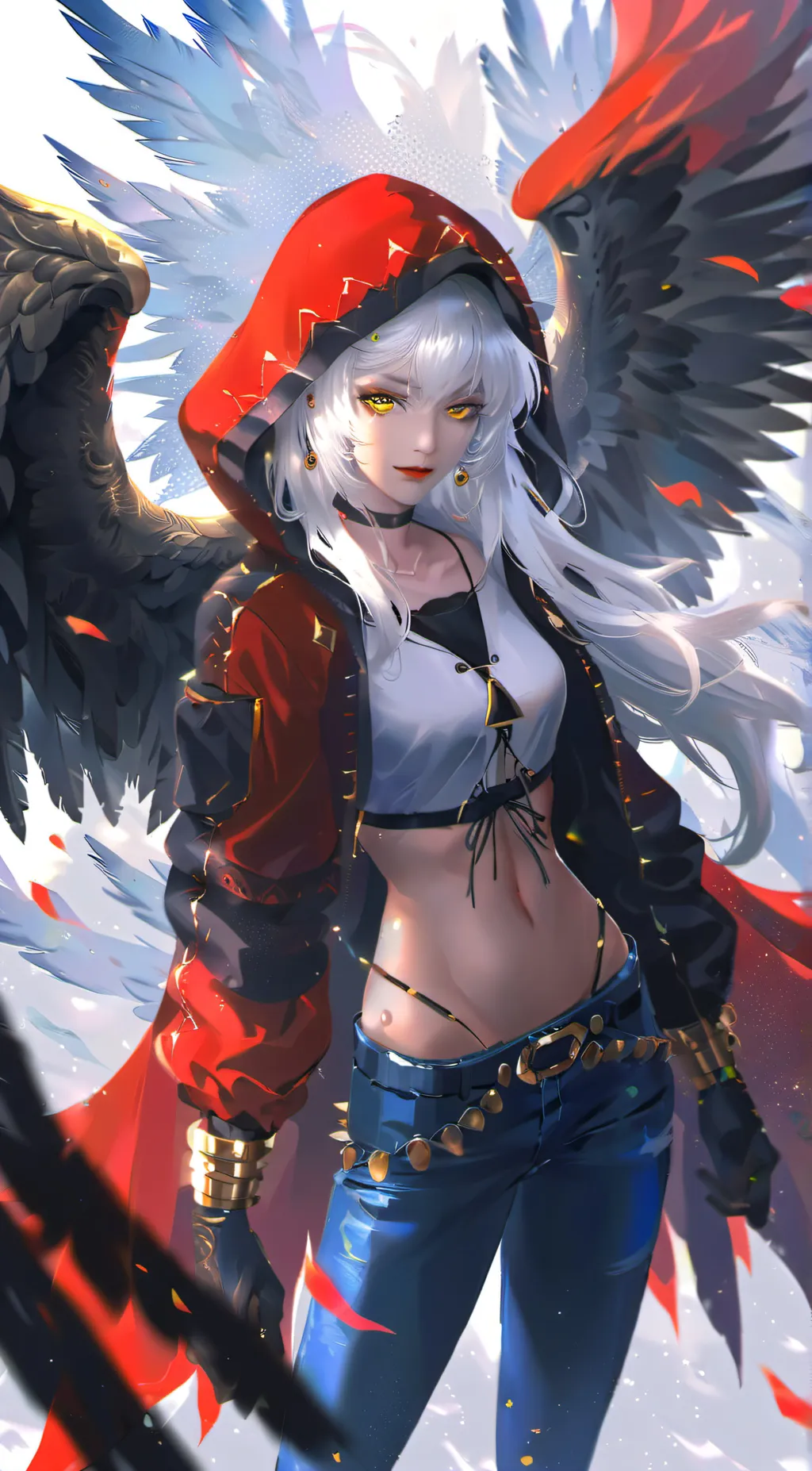 ai character: Bureizu Takami  background