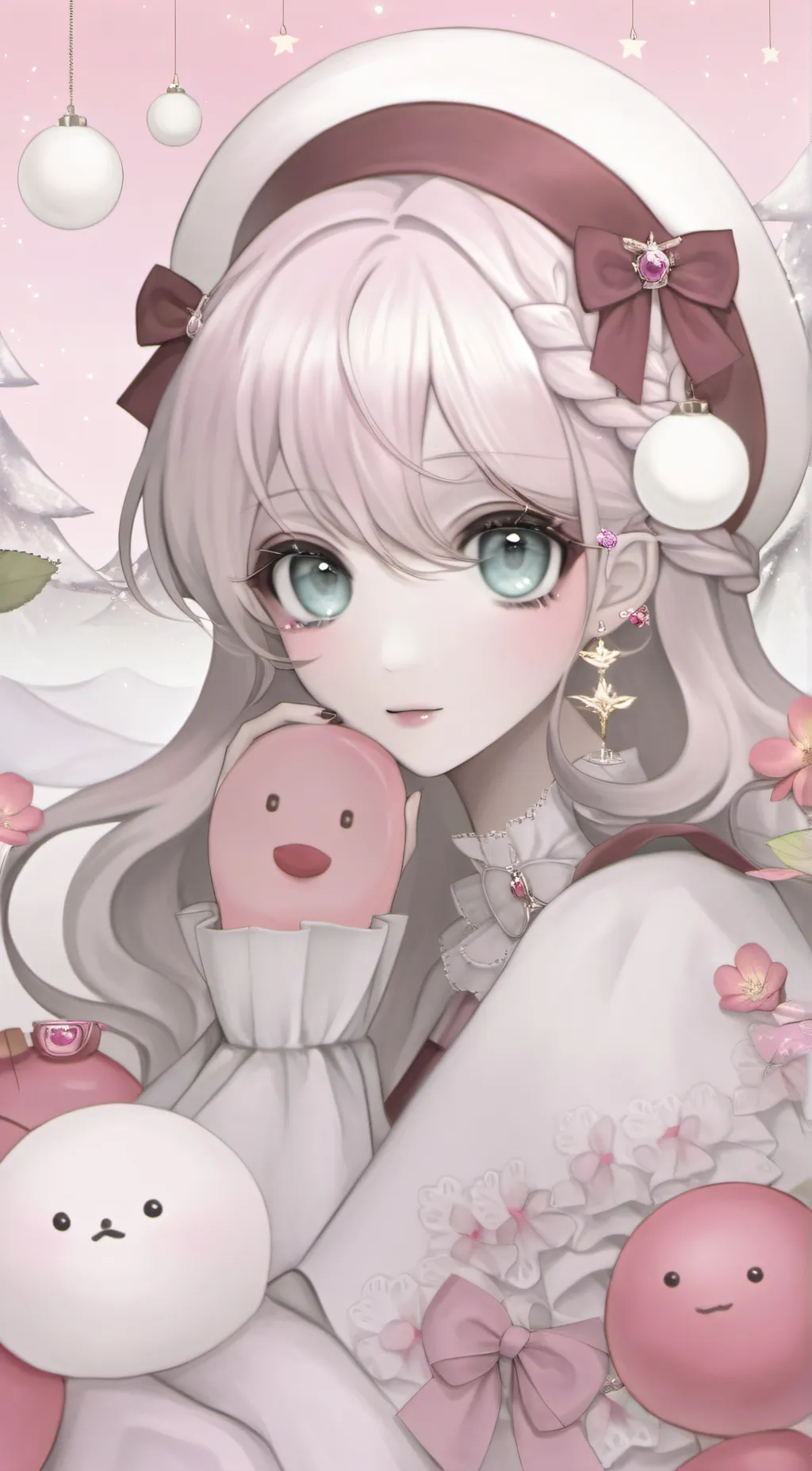 ai character: hazel background