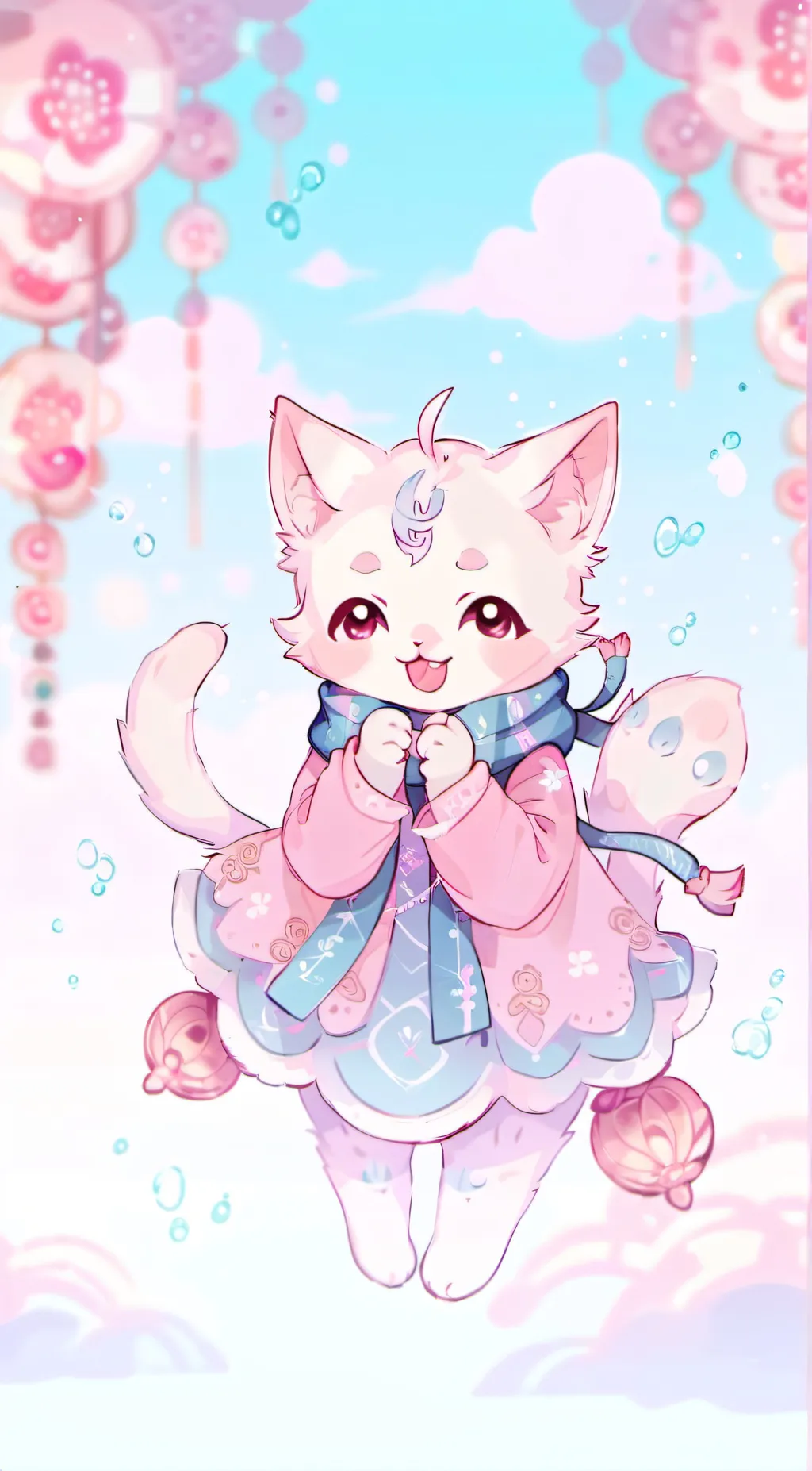 ai character: Meowstic [v3.5] background