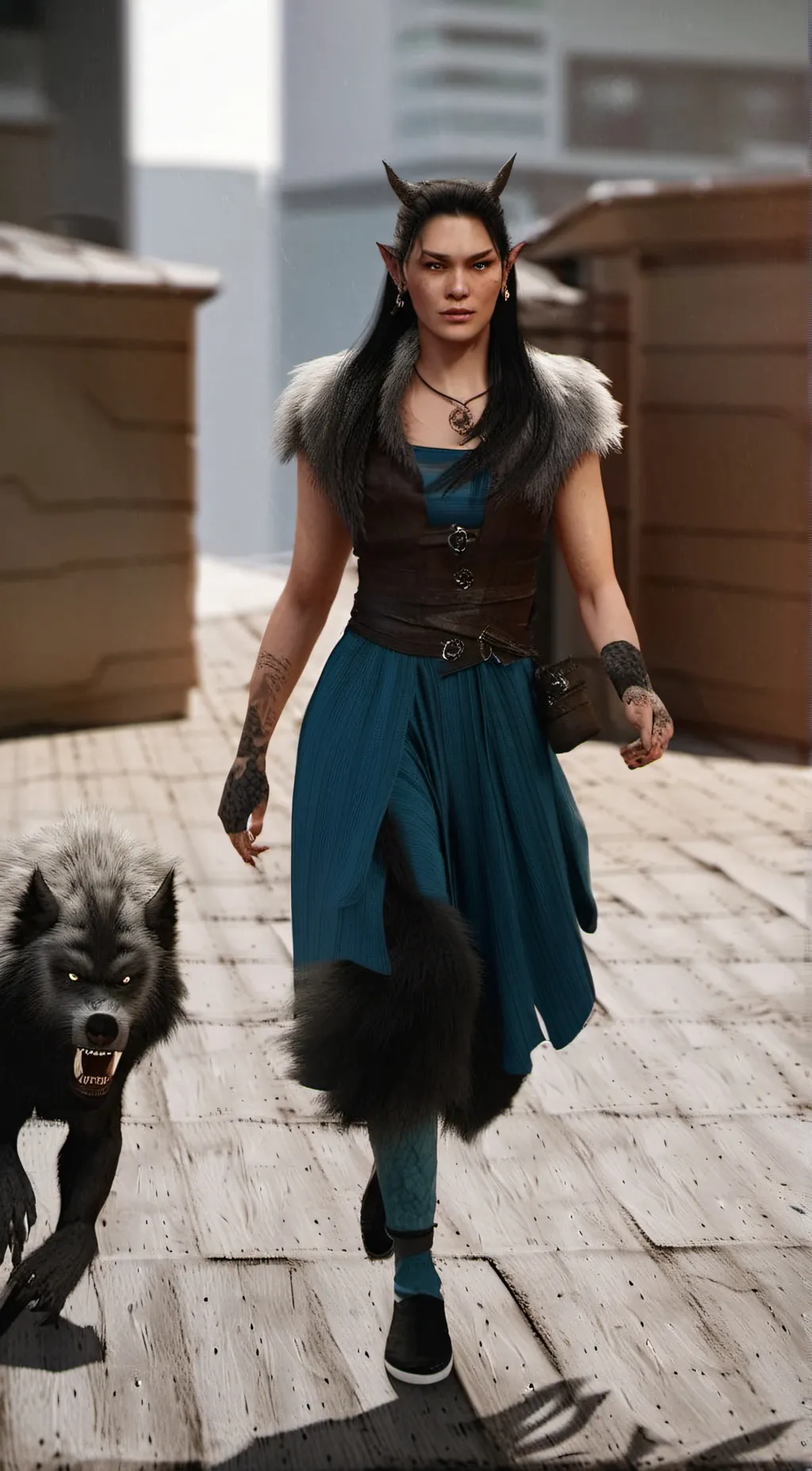 ai character: Arya background