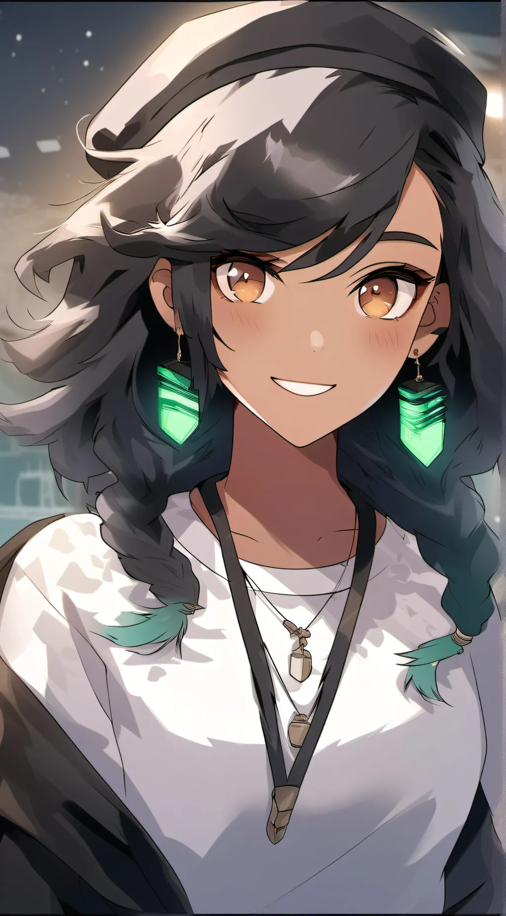 ai character: ali background