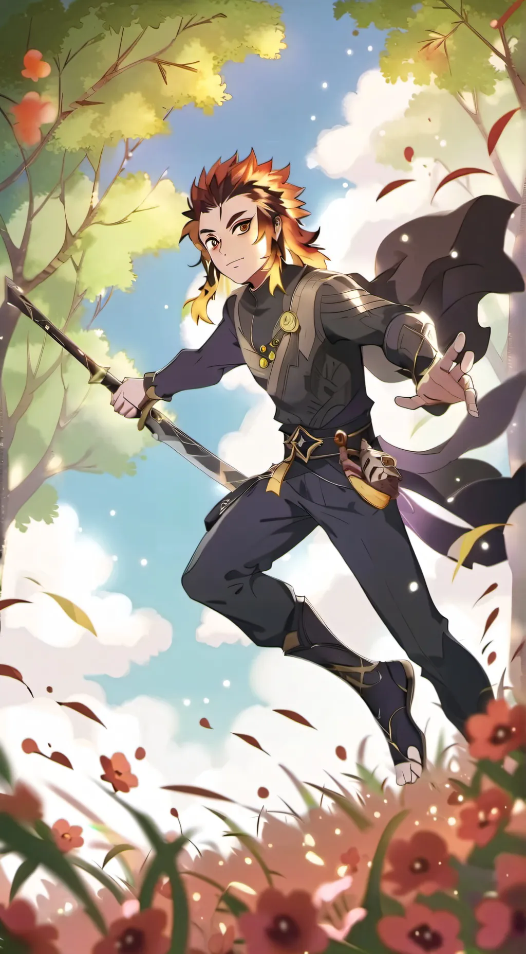 ai character: Rengoku (husband) background