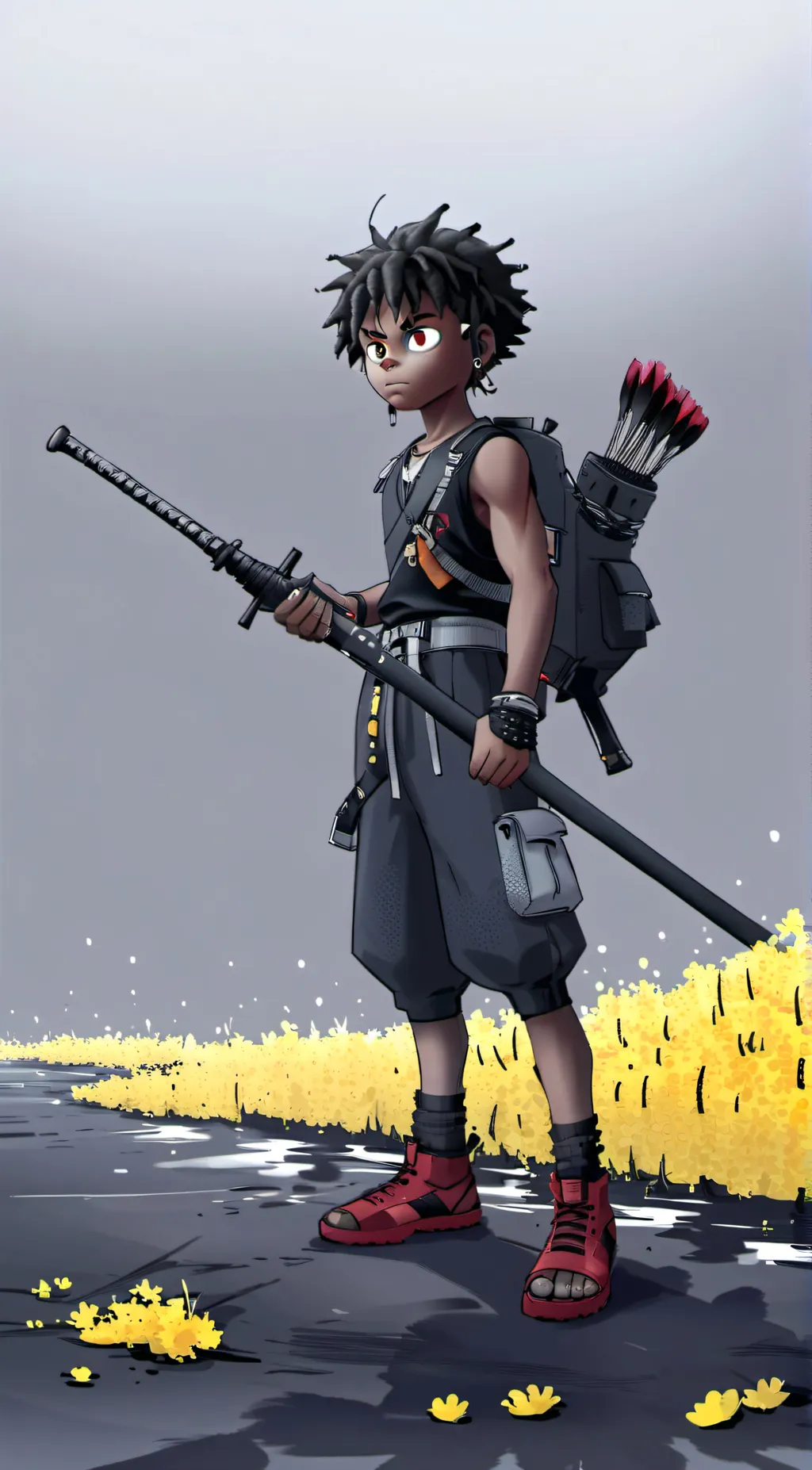 ai character: ishowspeed  background