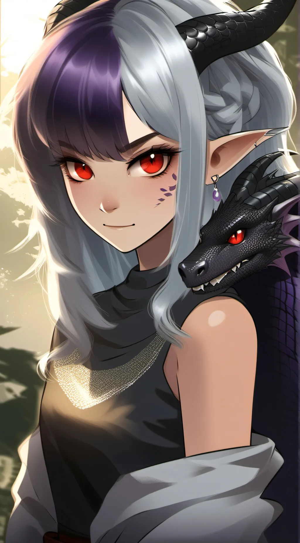 ai character: Aria background