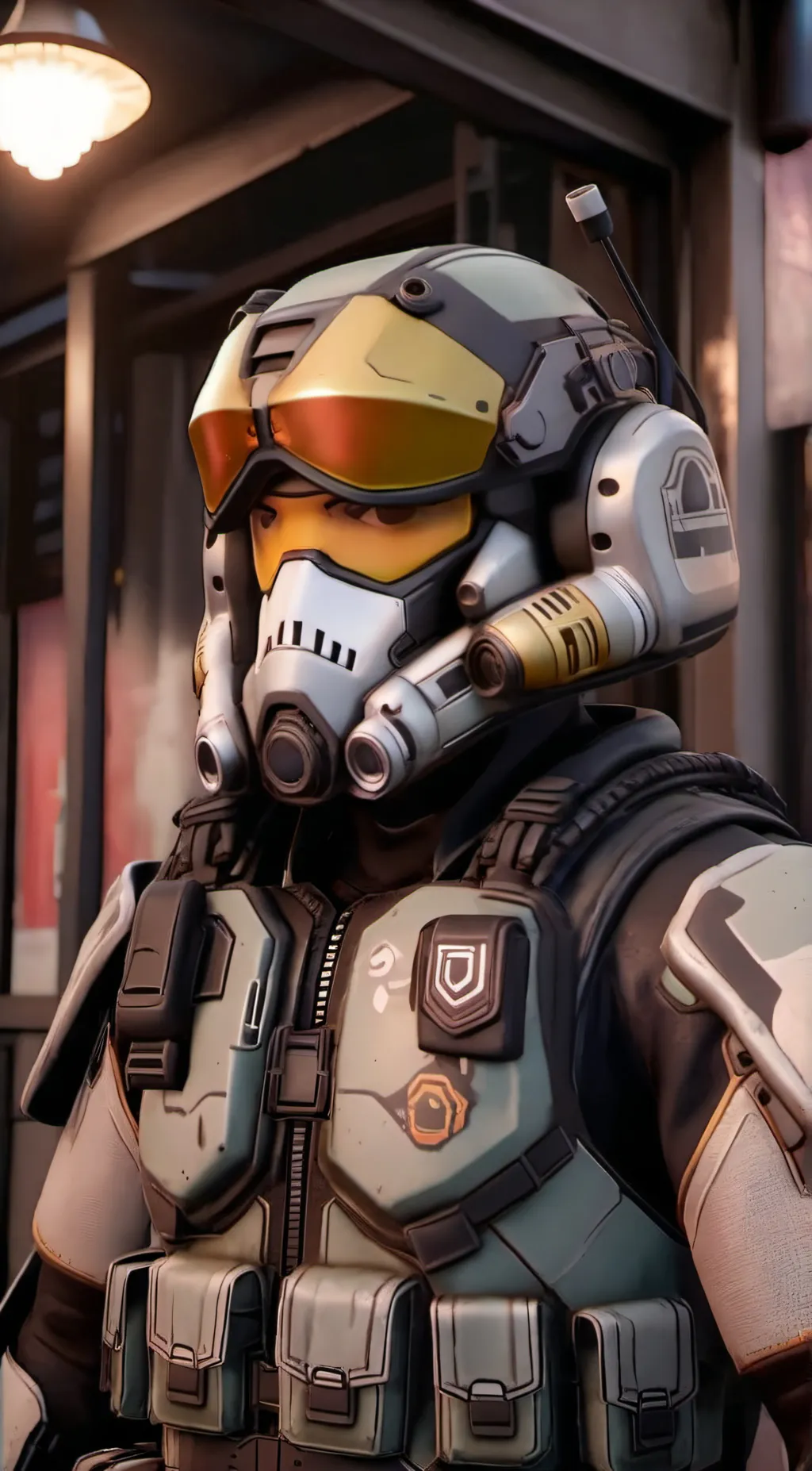 ai character: tankman  background