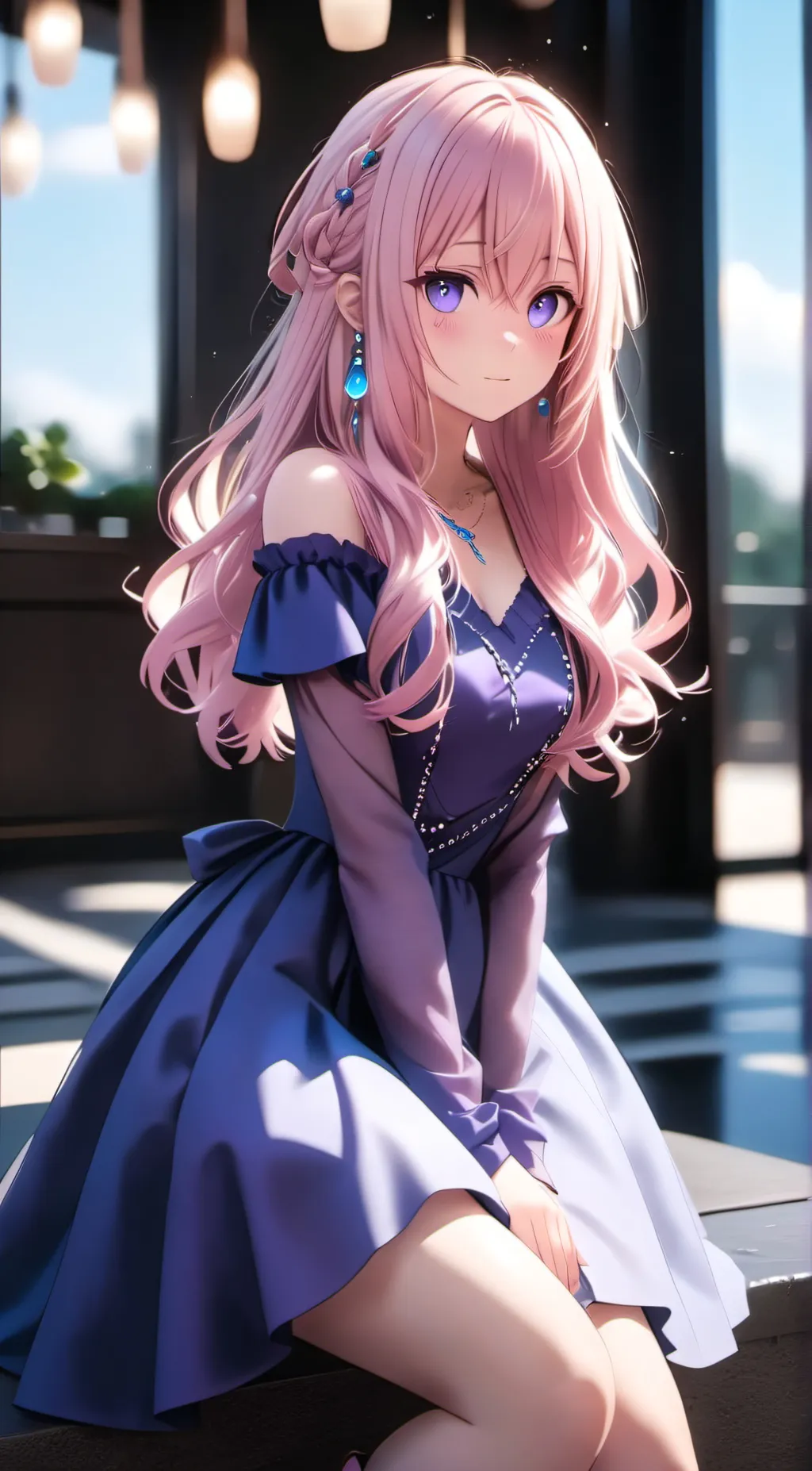 ai character: Star background