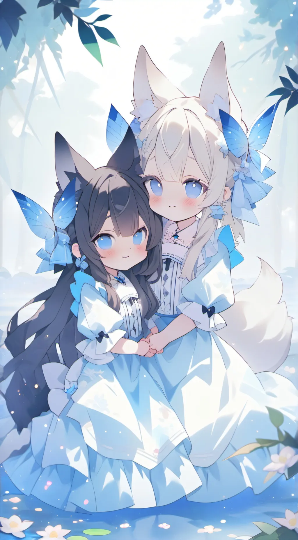 ai character: Yusaki And Spynx background