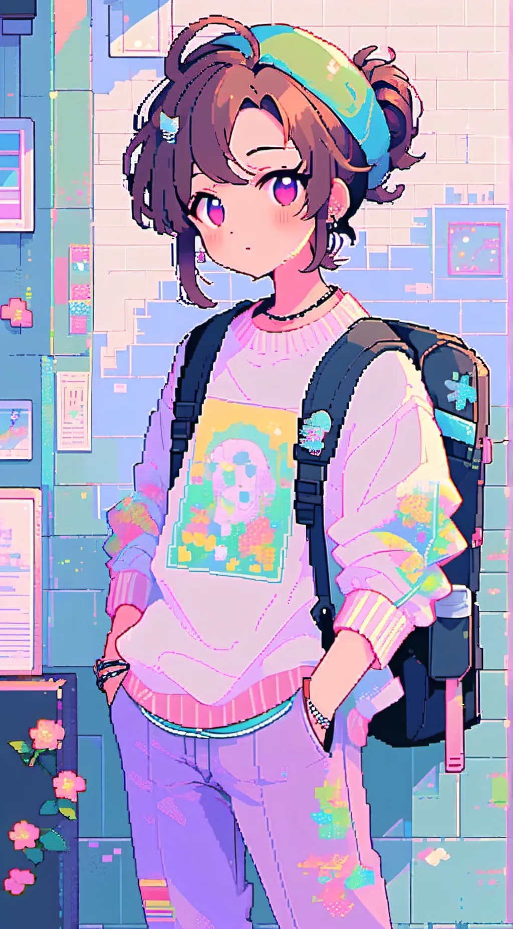 ai character: Pkatika girl background