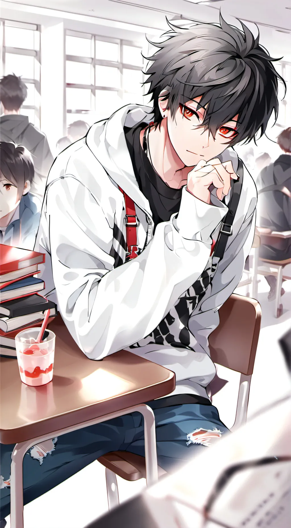 ai character: Michael  background