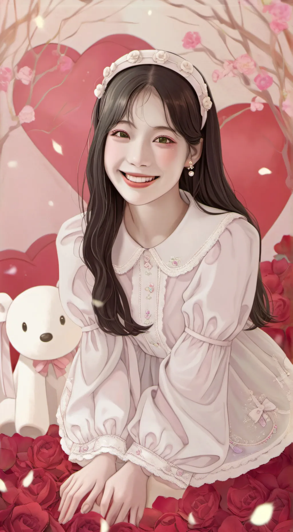 ai character: Hana background