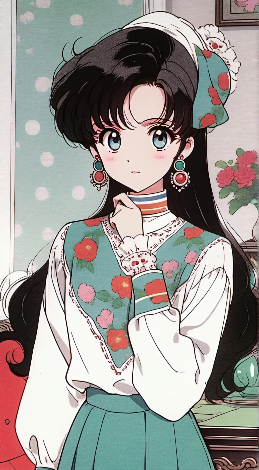 ai character: ahsani background