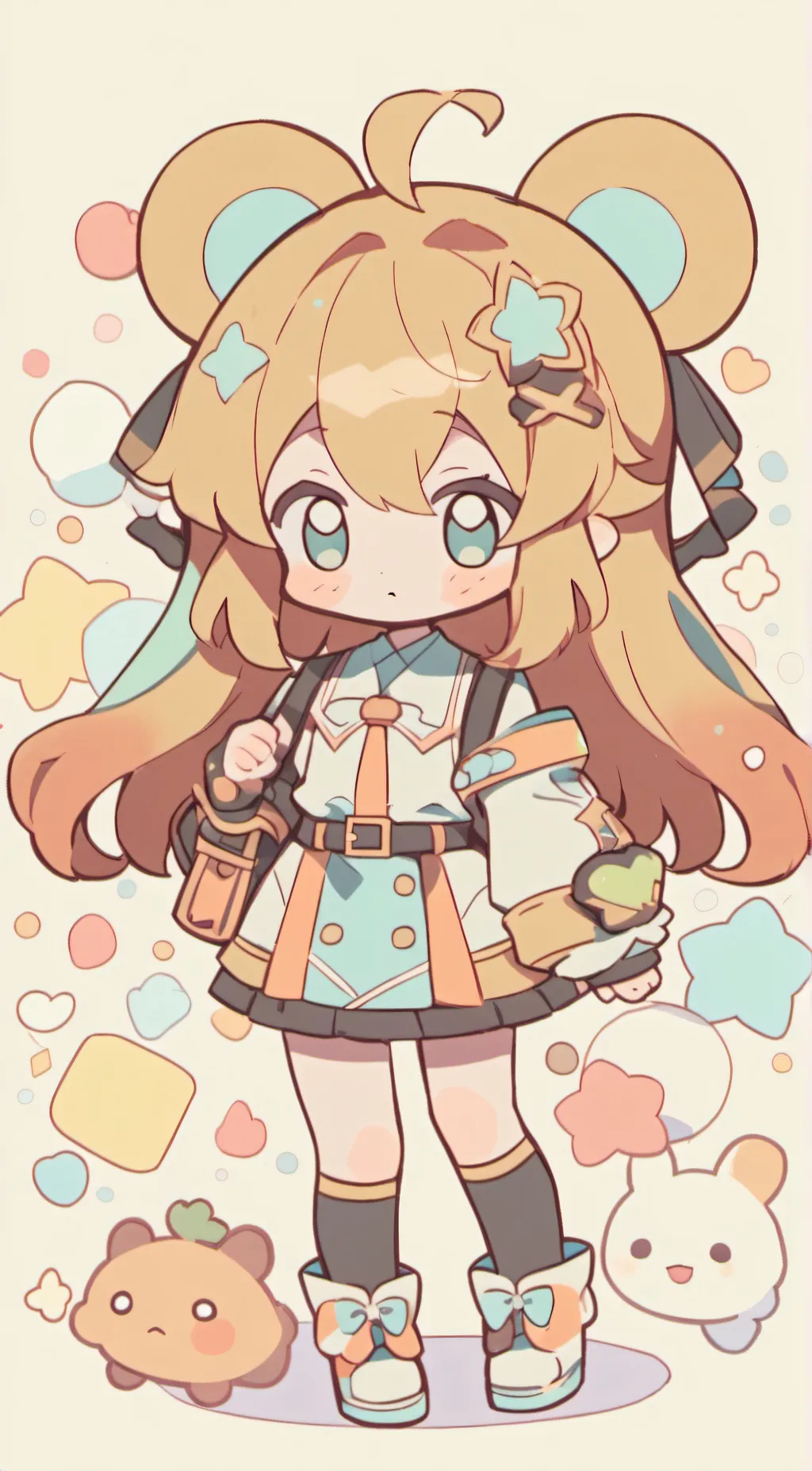 ai character: Love you so much  background