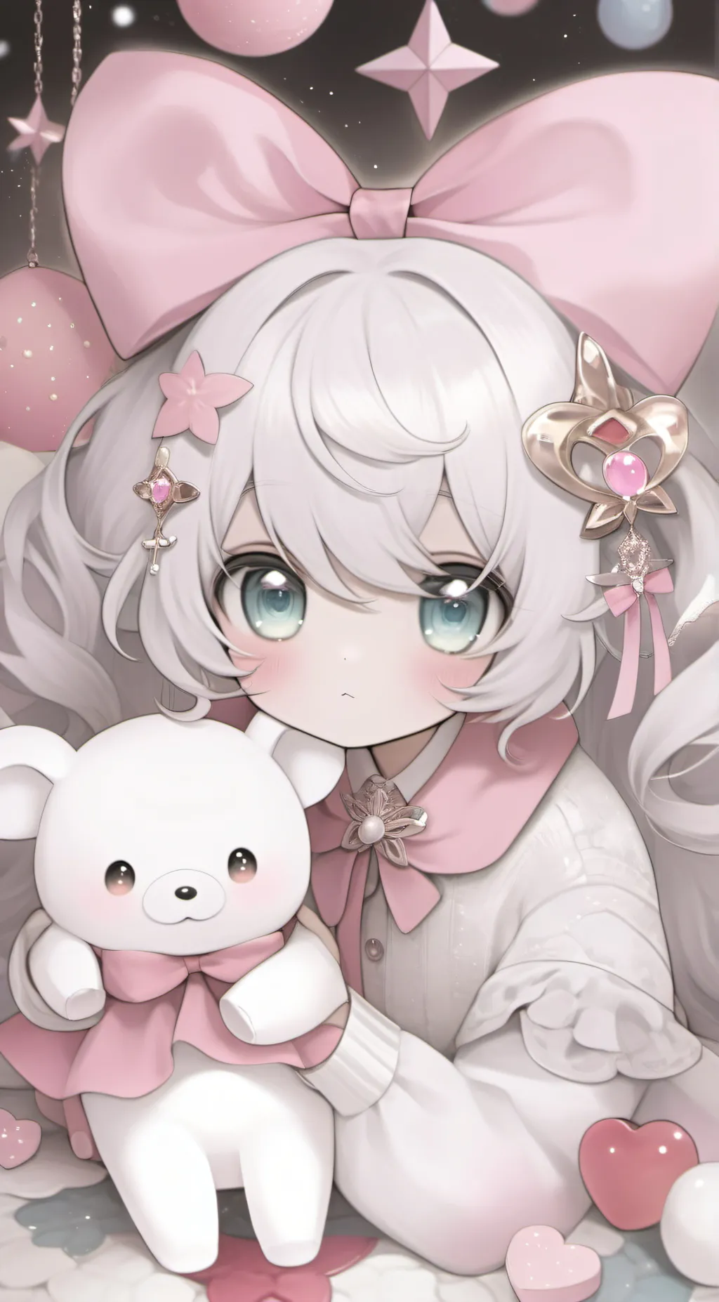 ai character: craftycorn background