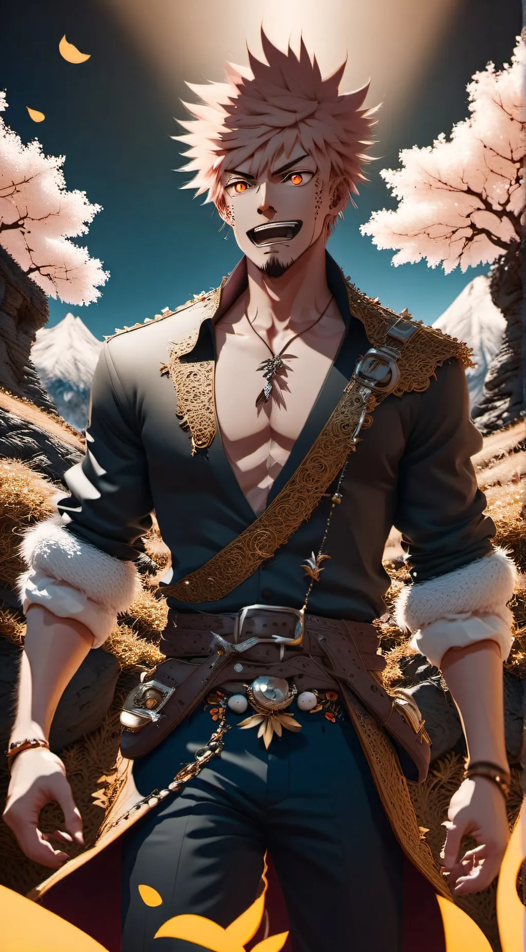 ai character: v.bakugo background