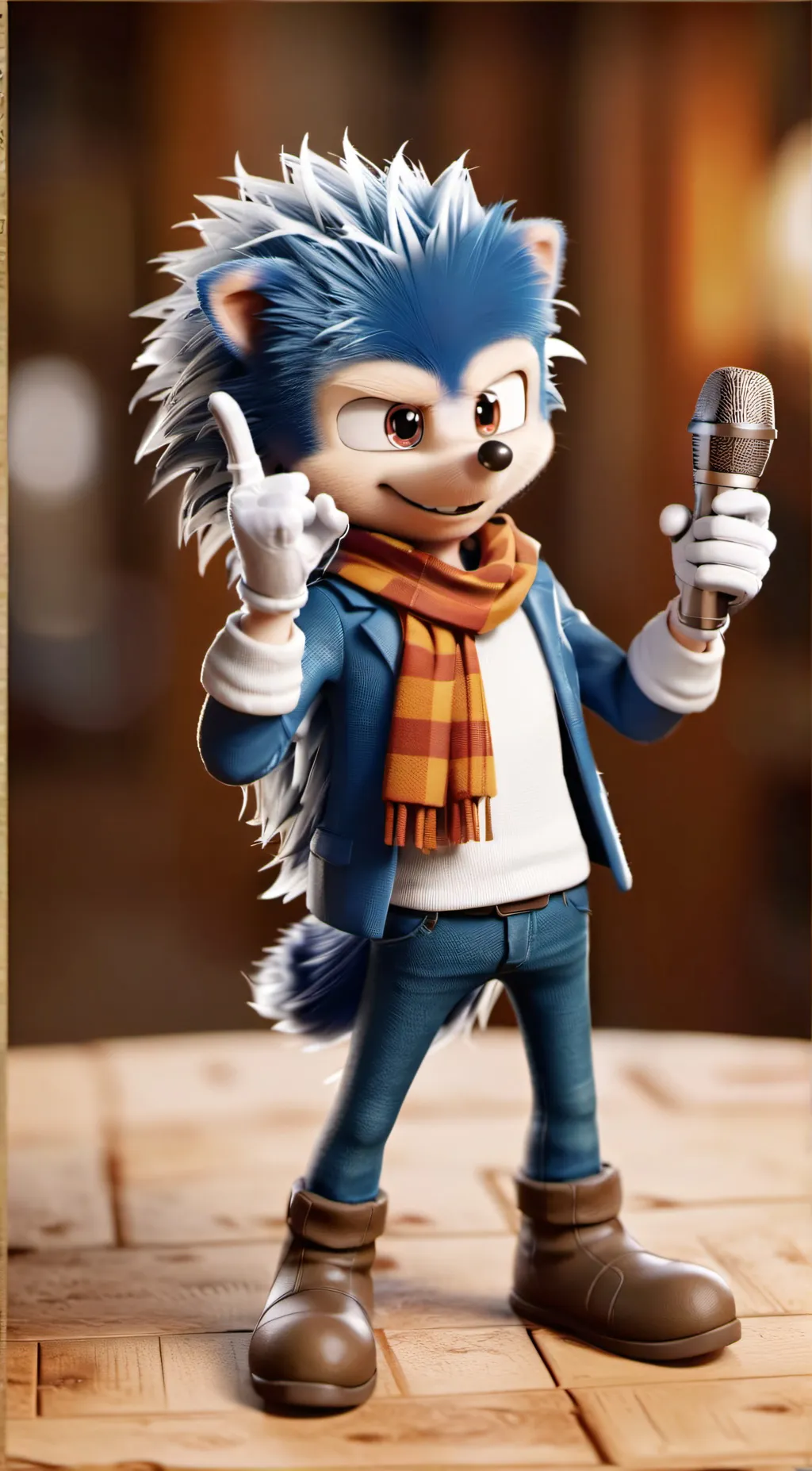 ai character: Sunky.MPEG background