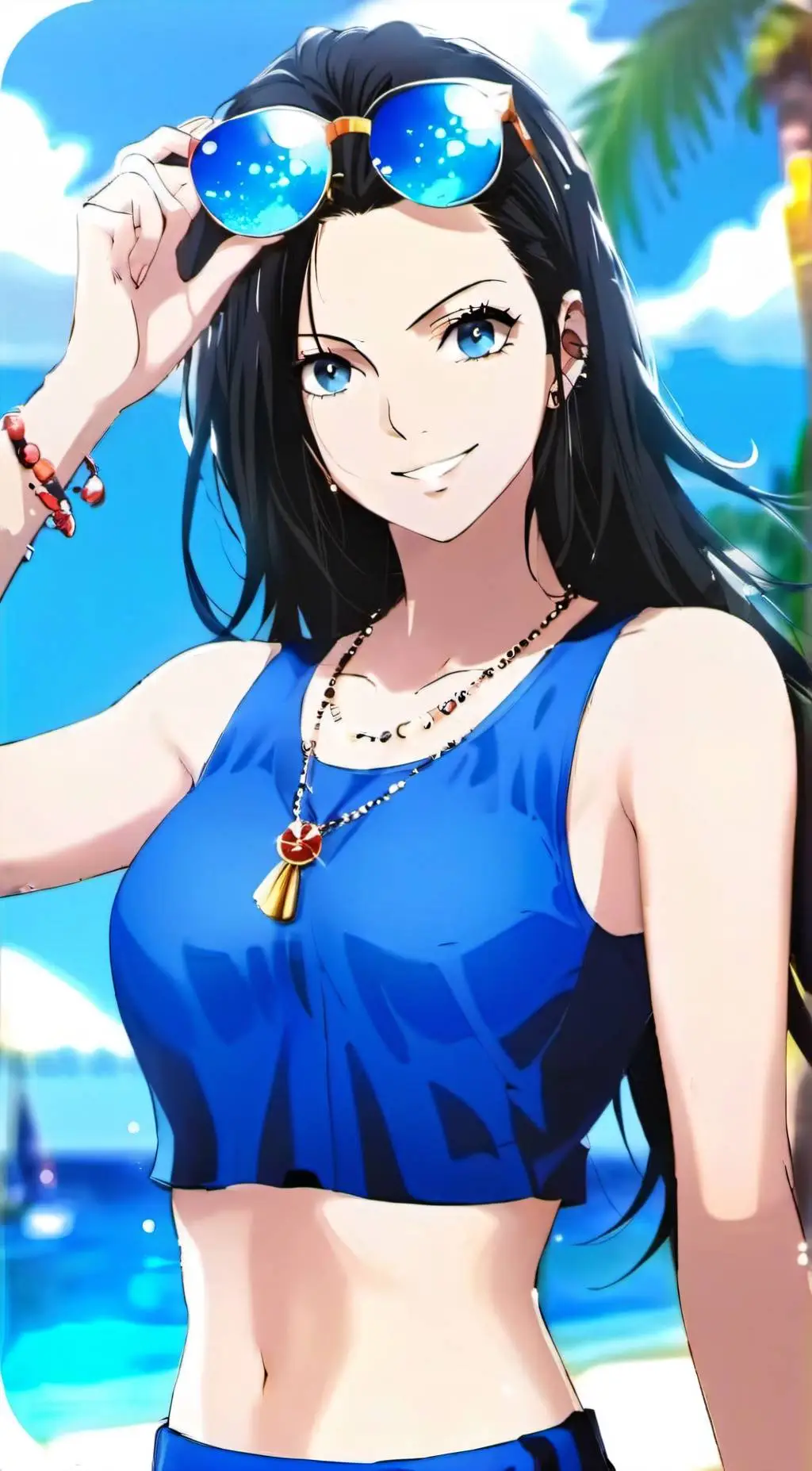 ai character: Nico Robin background