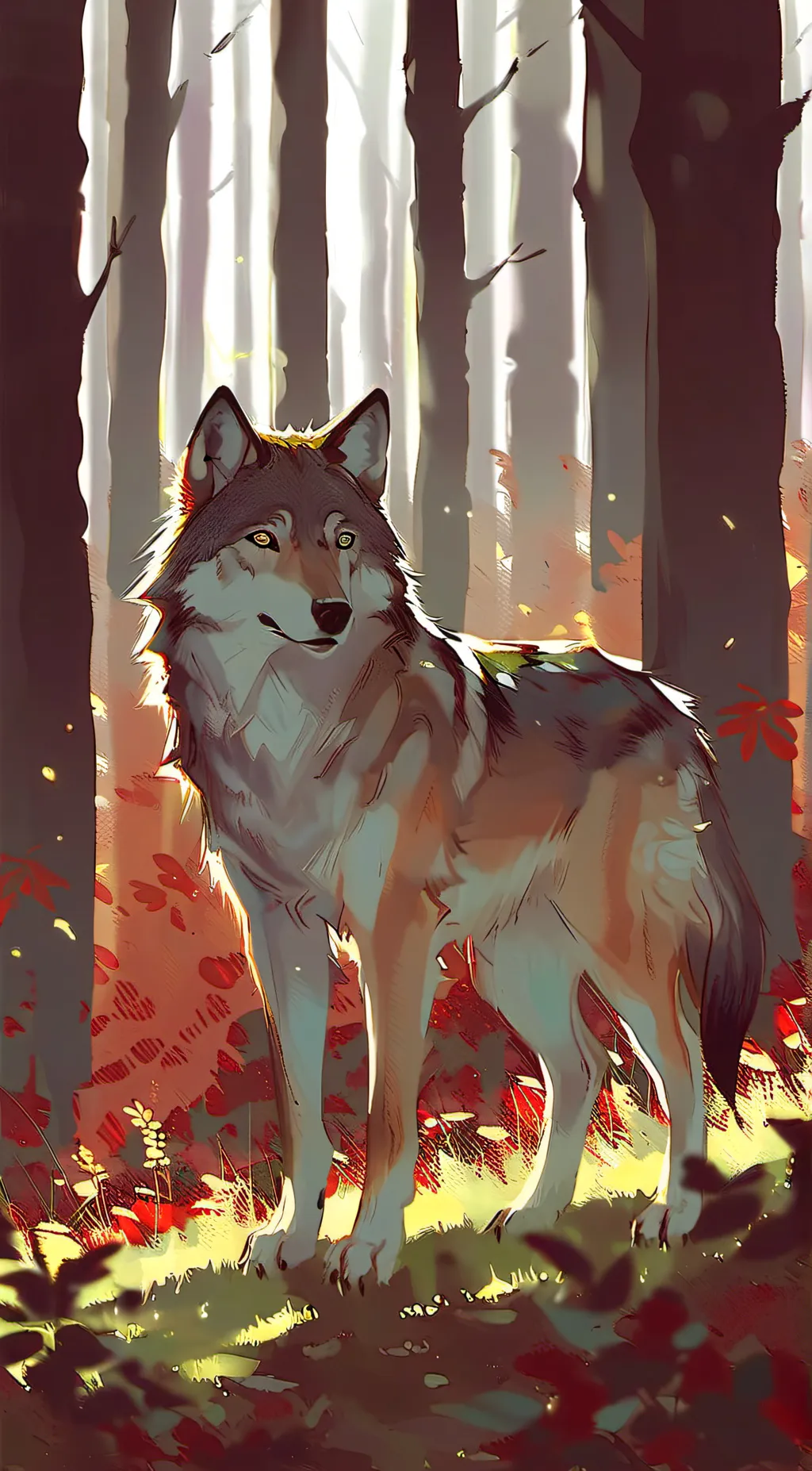 ai character: Ash background