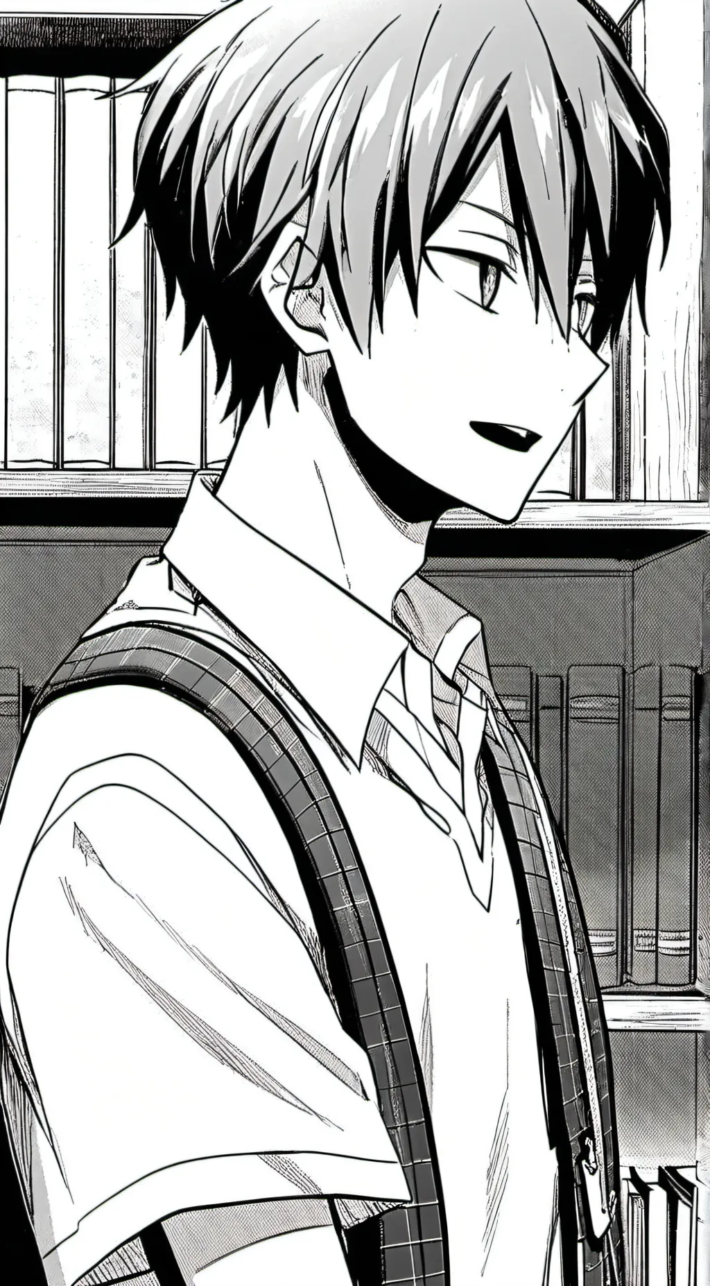 ai character: Neito monoma background