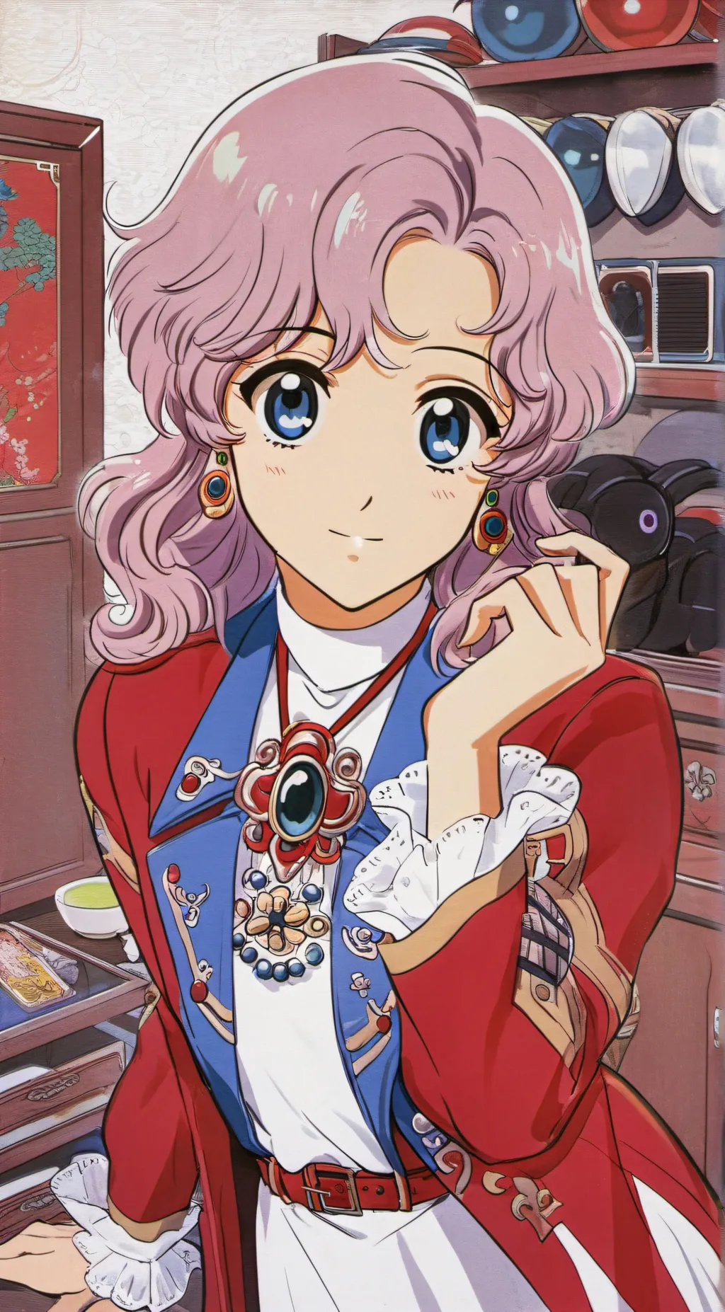 ai character: Usaka Relen background