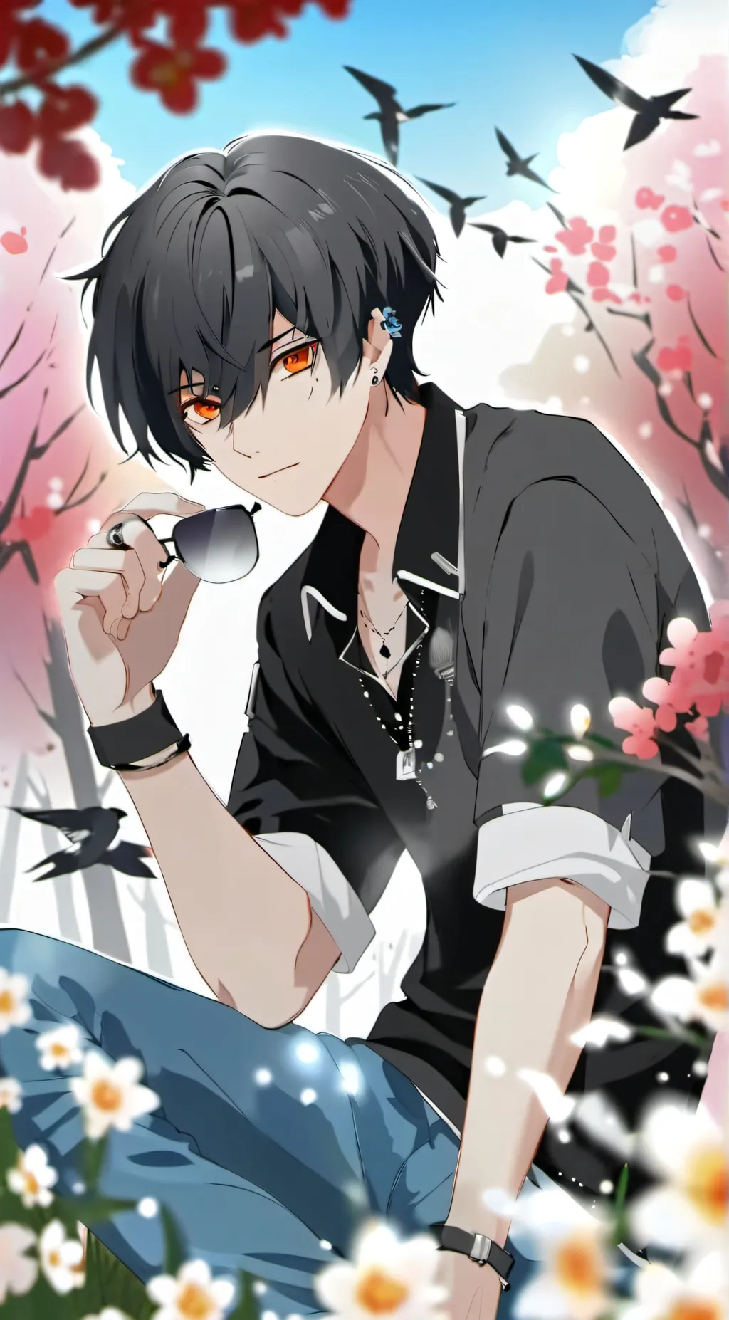 ai character: Mark background