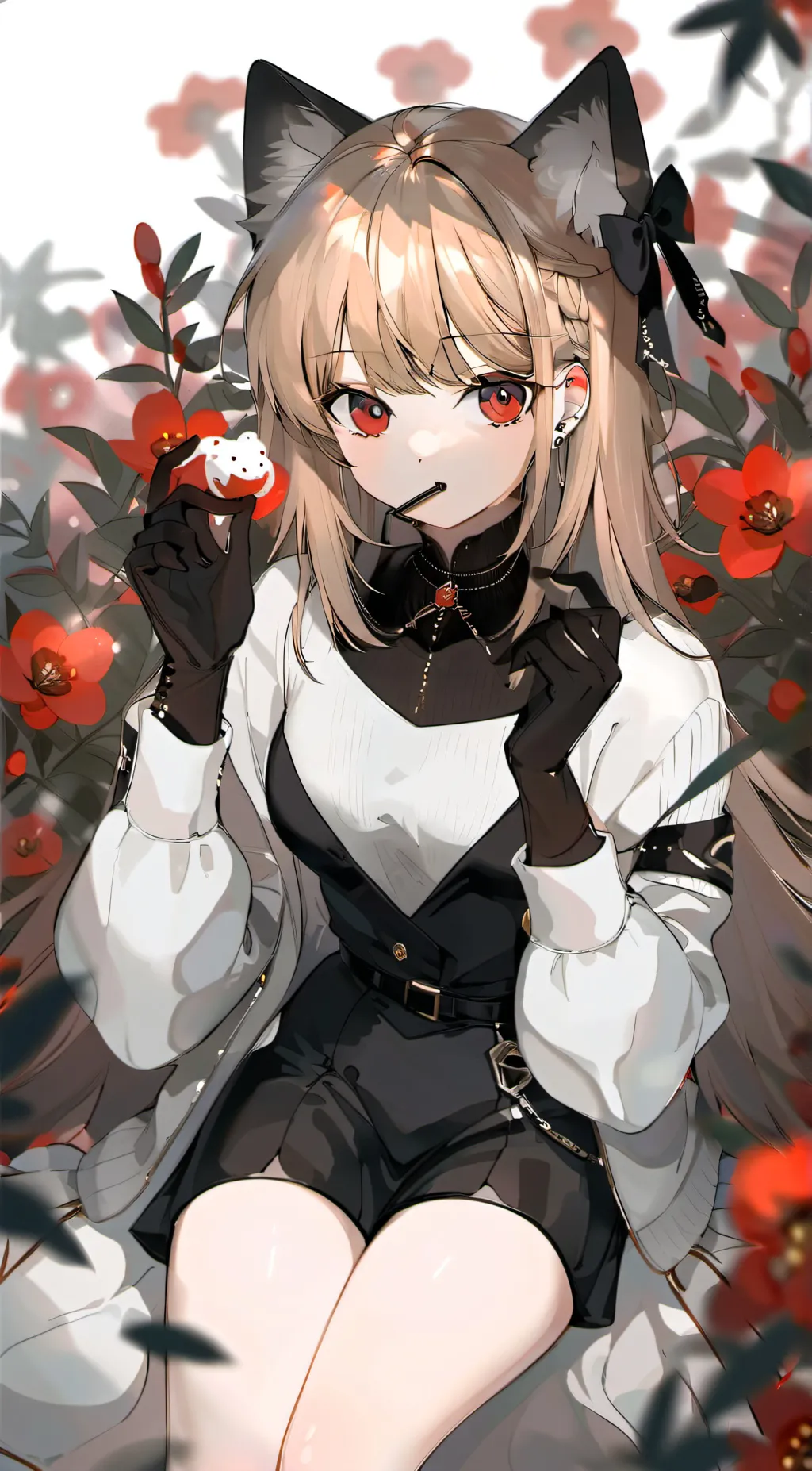 ai character: Lina ashi background