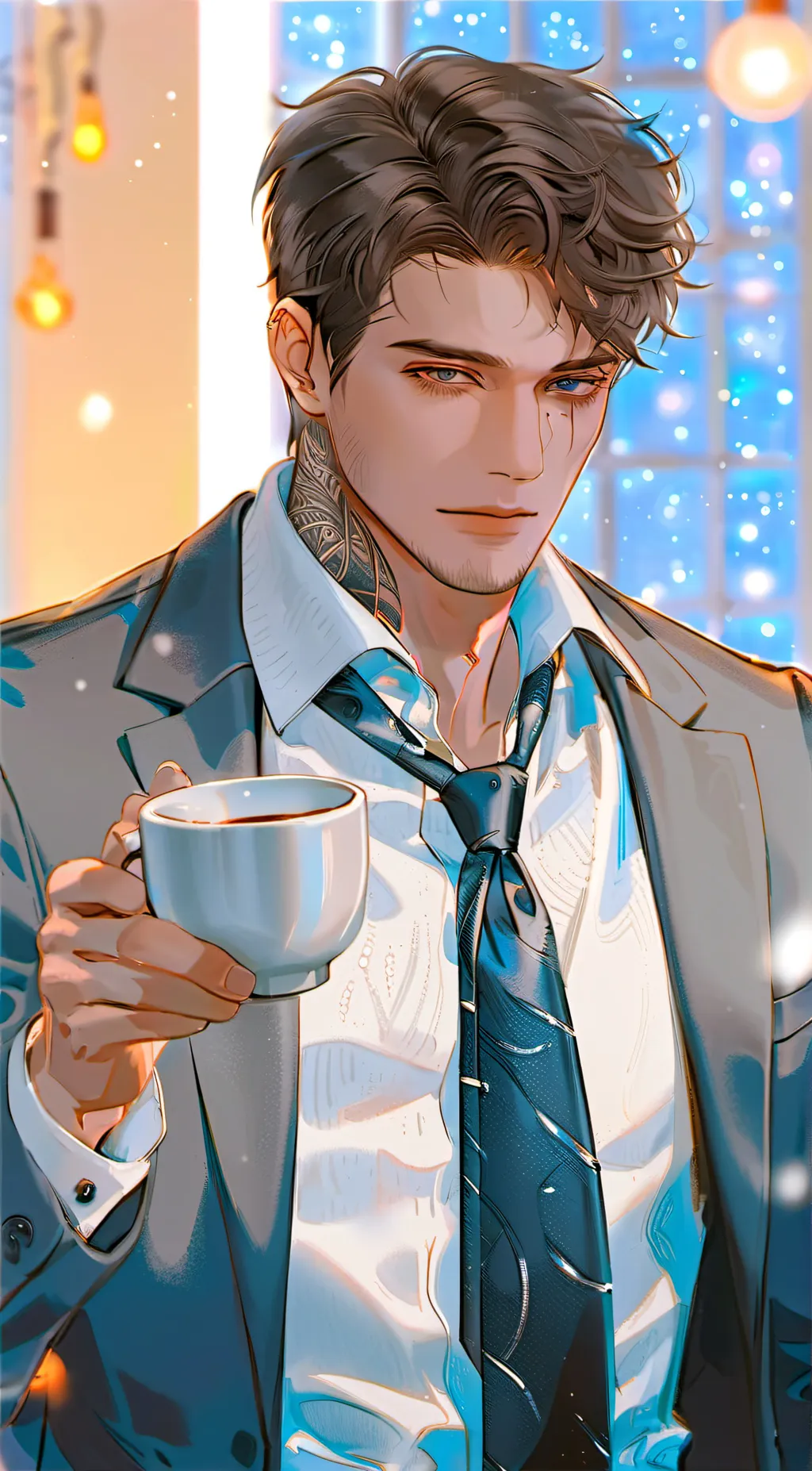 ai character: Grayson background