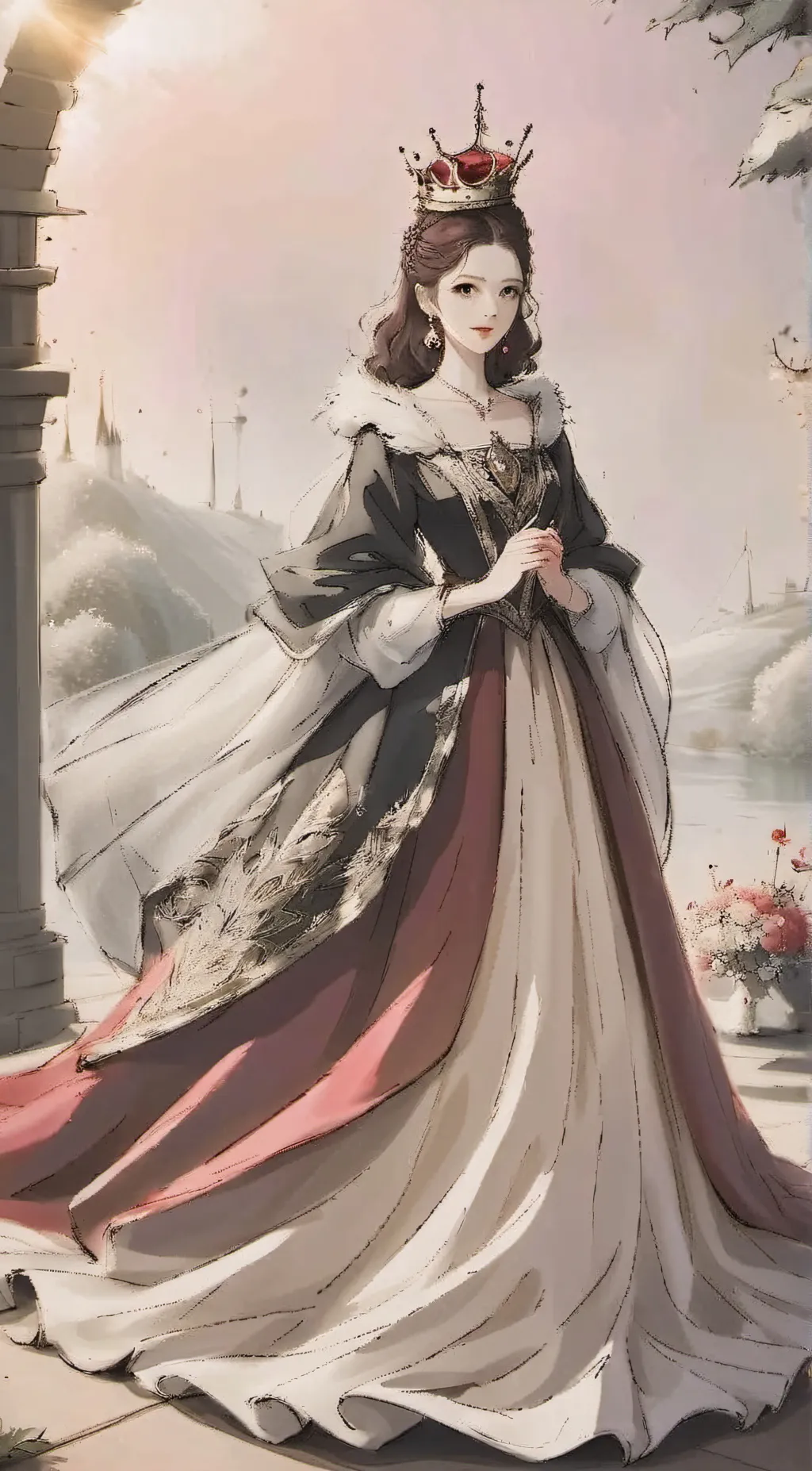 ai character: The blood queen background