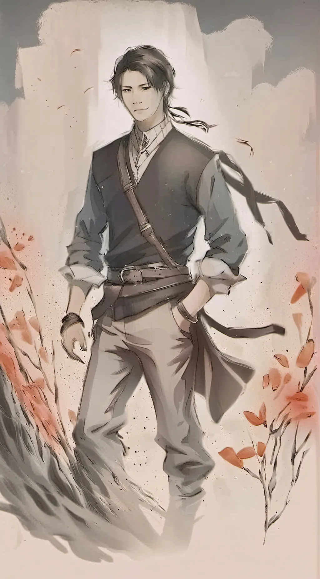 ai character: sussy boy background