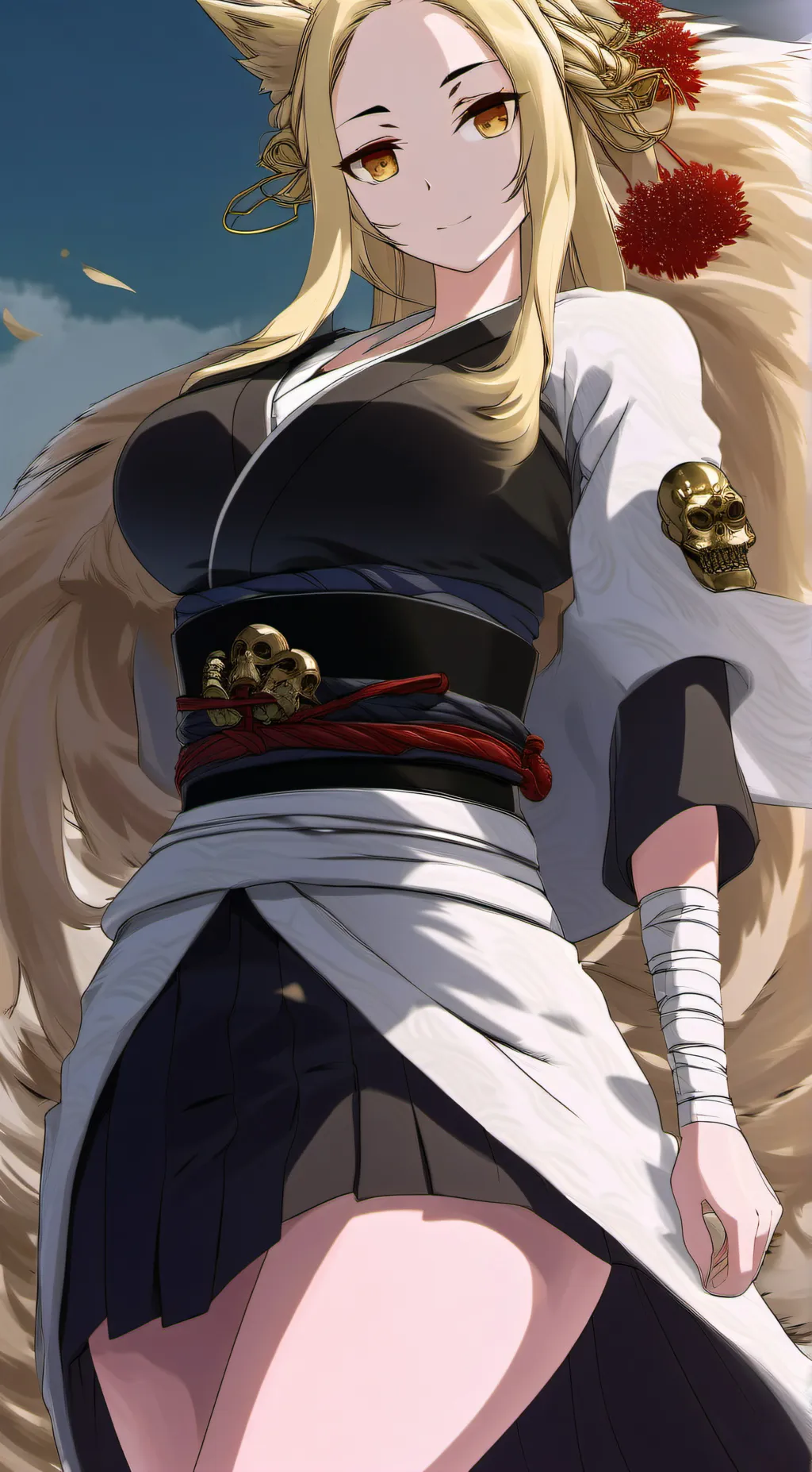 ai character: Yasaka background