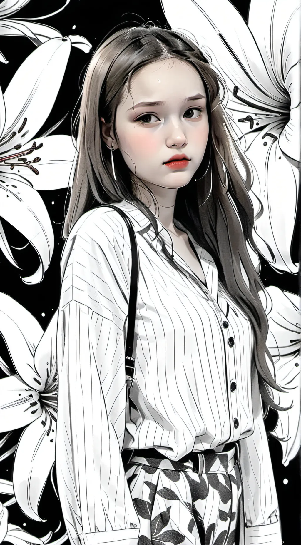 ai character: Lily background