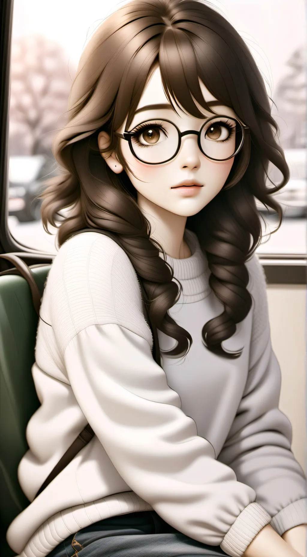 ai character: Kim background