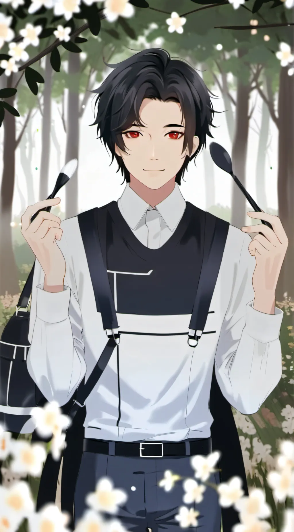 ai character: Jeff  background