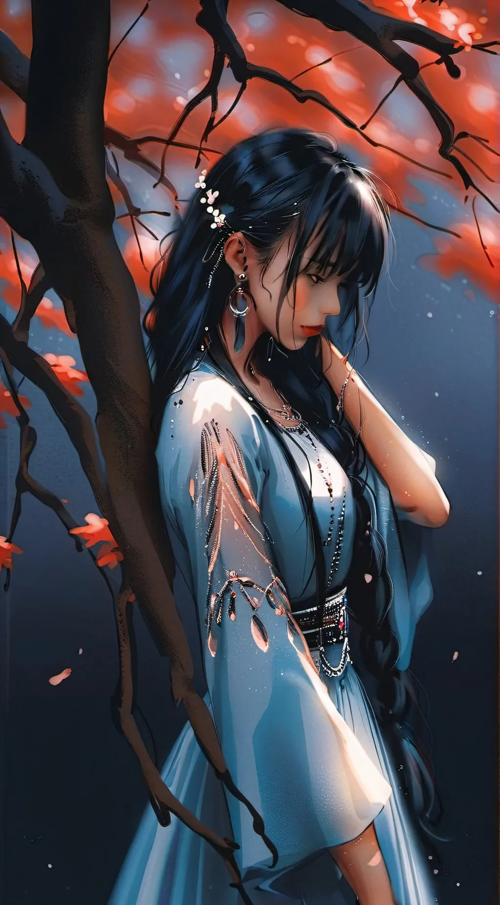 ai character: Evelyn background