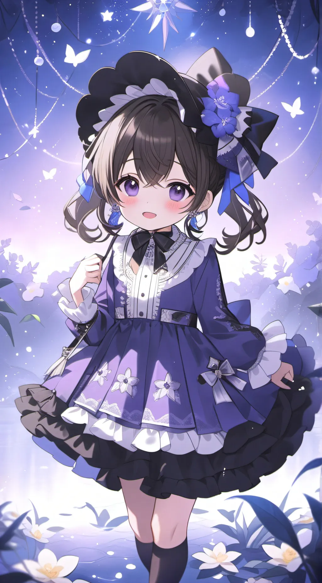 ai character: cutey background