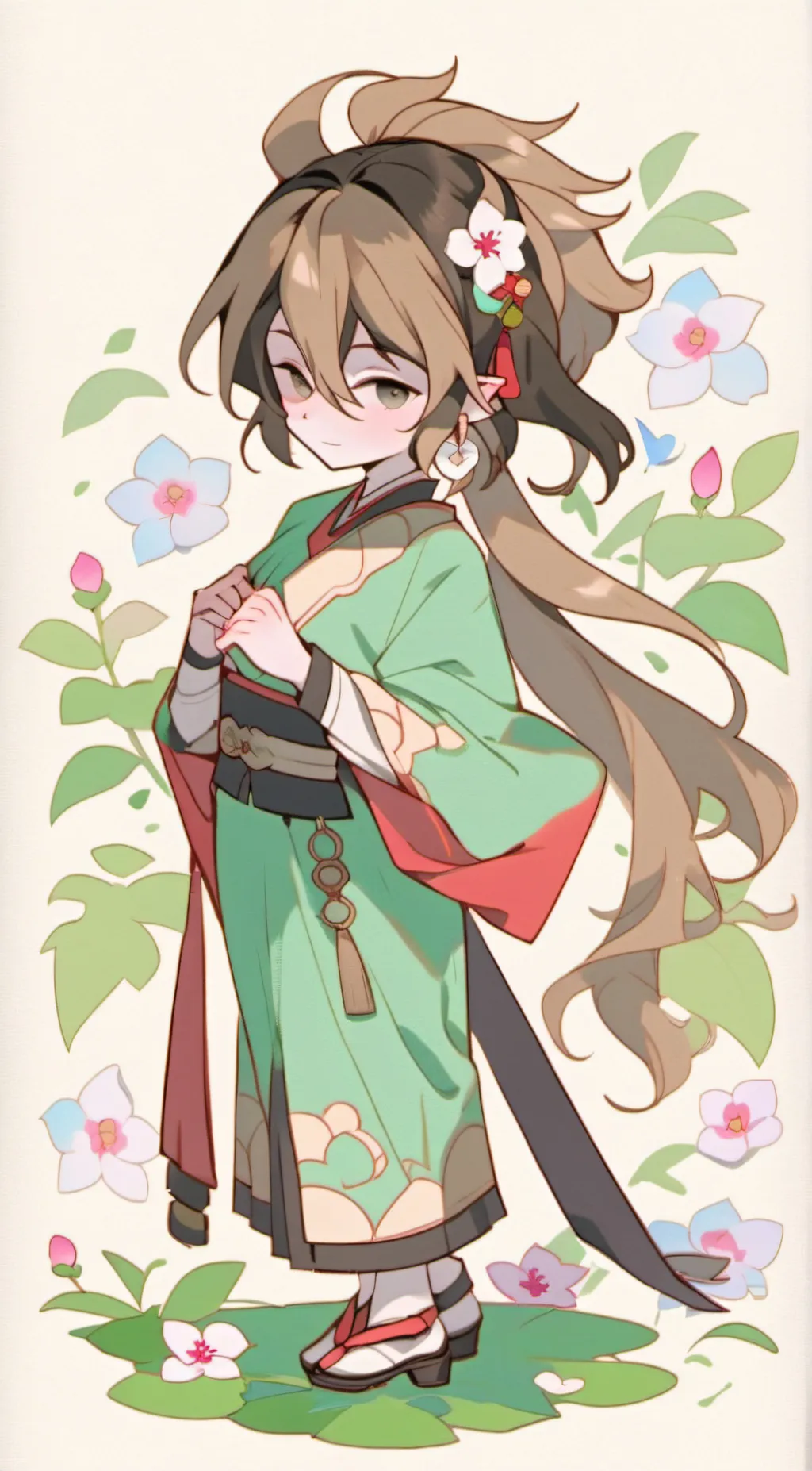 ai character: ~Douma~ background