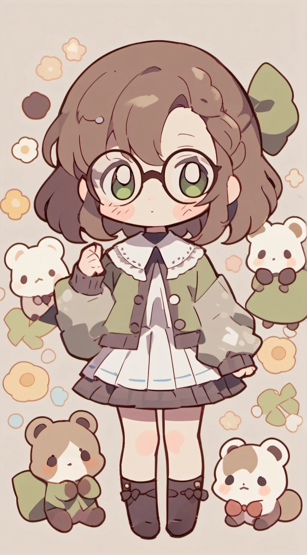 ai character: manni 🌴 background