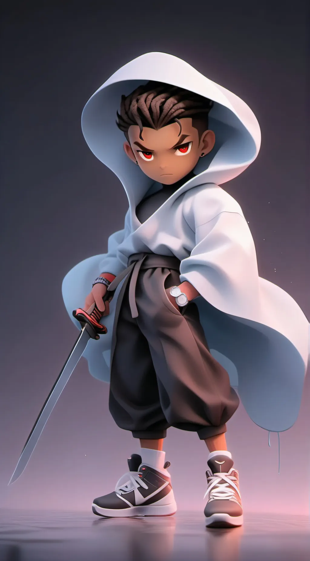 ai character: Robin  background