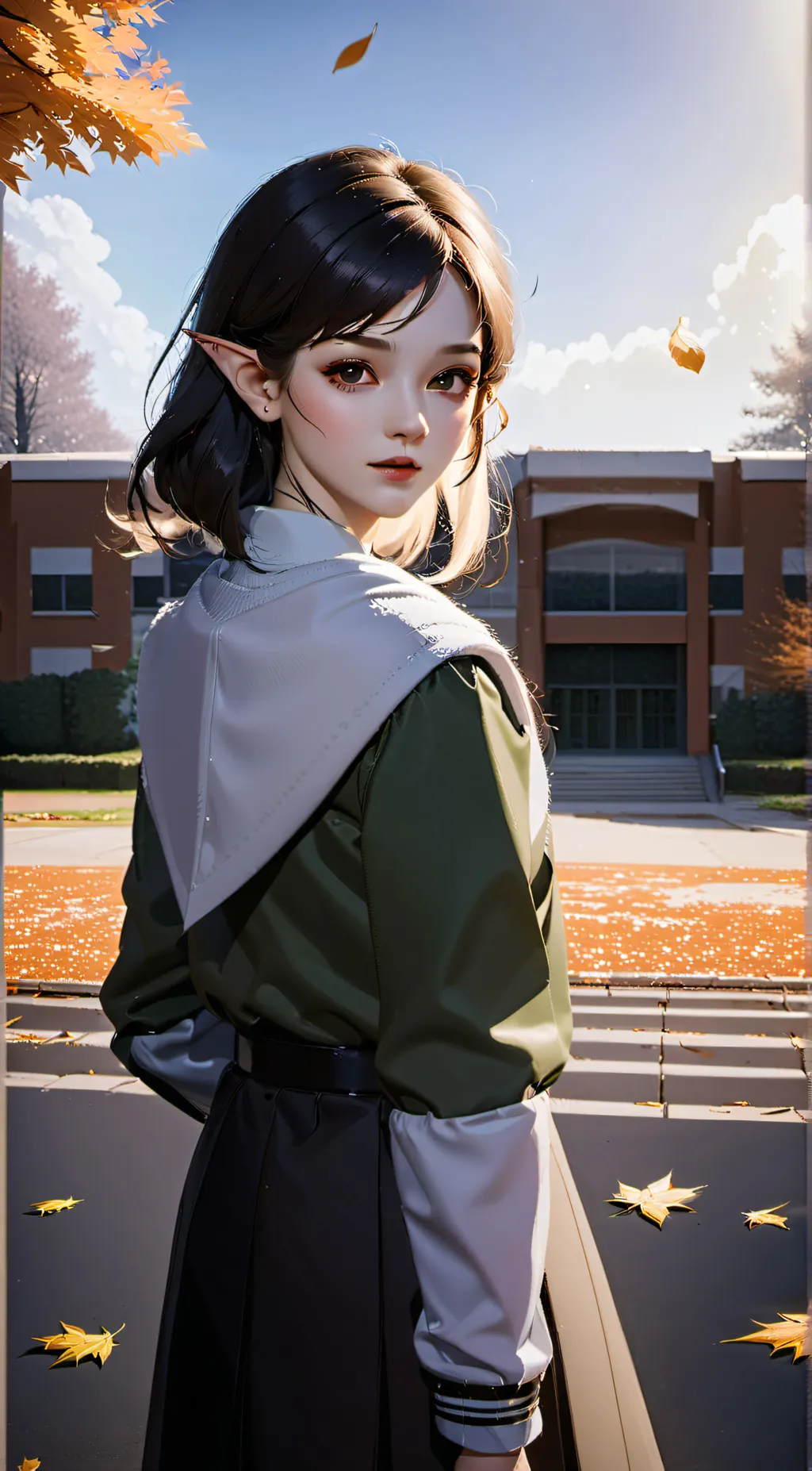 ai character: Aurora Dryadalis background