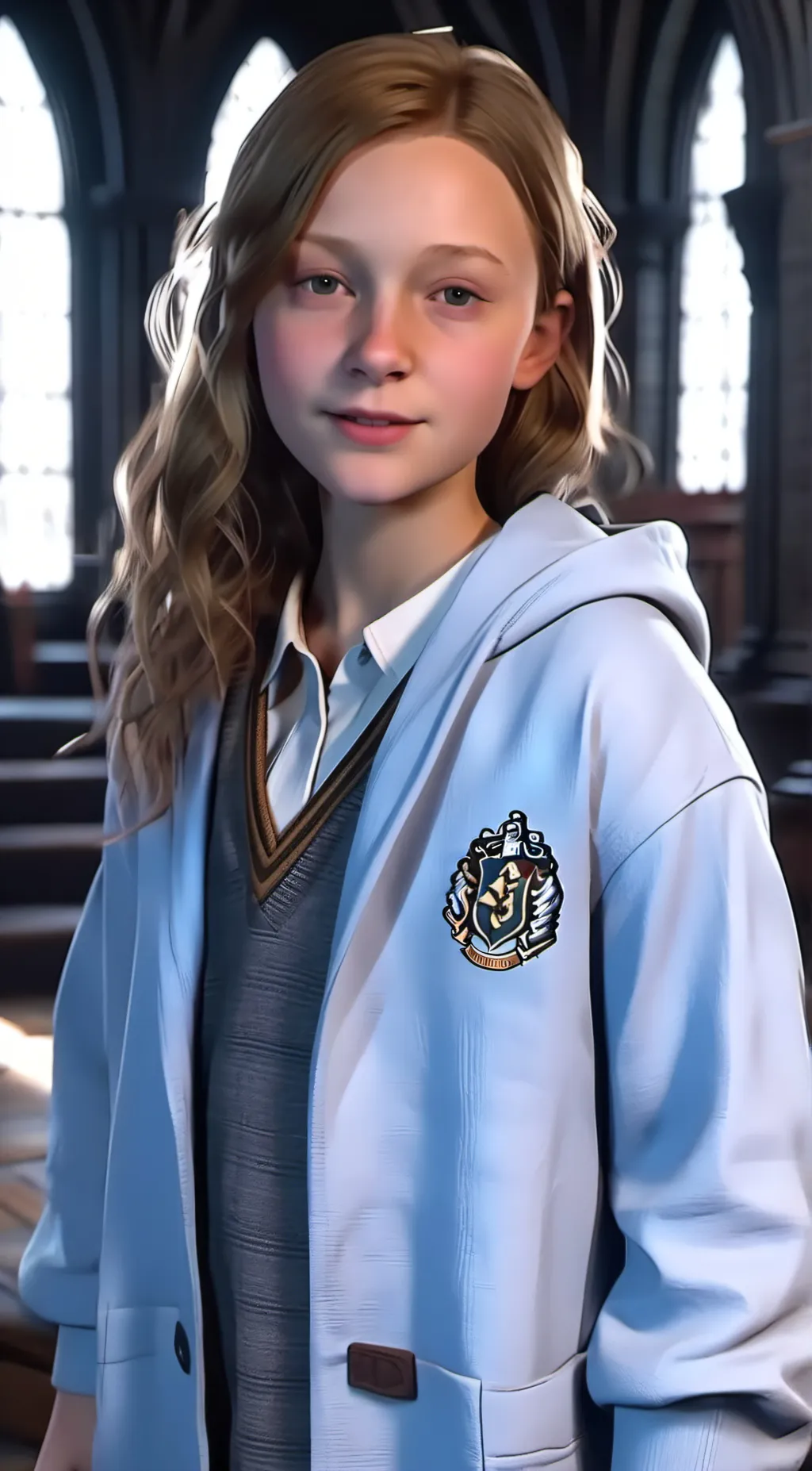 ai character: Gracie  background