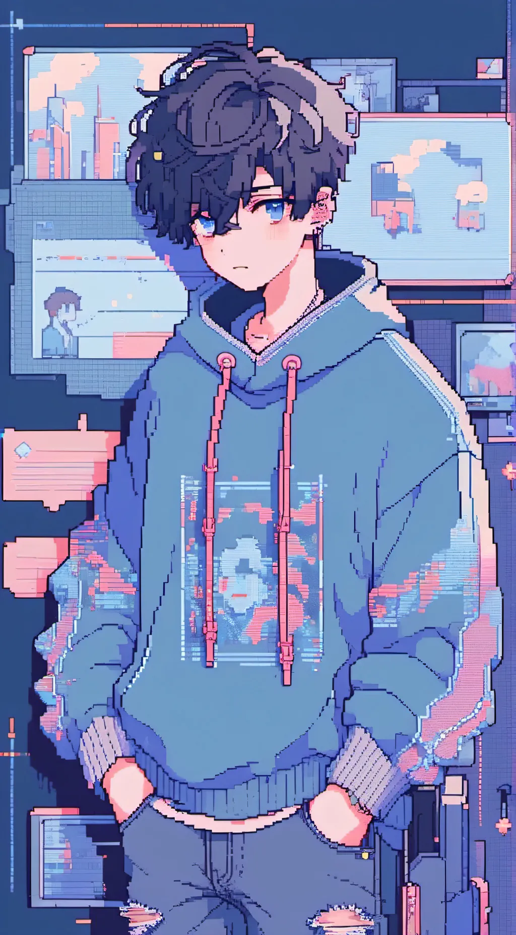 ai character: Max background