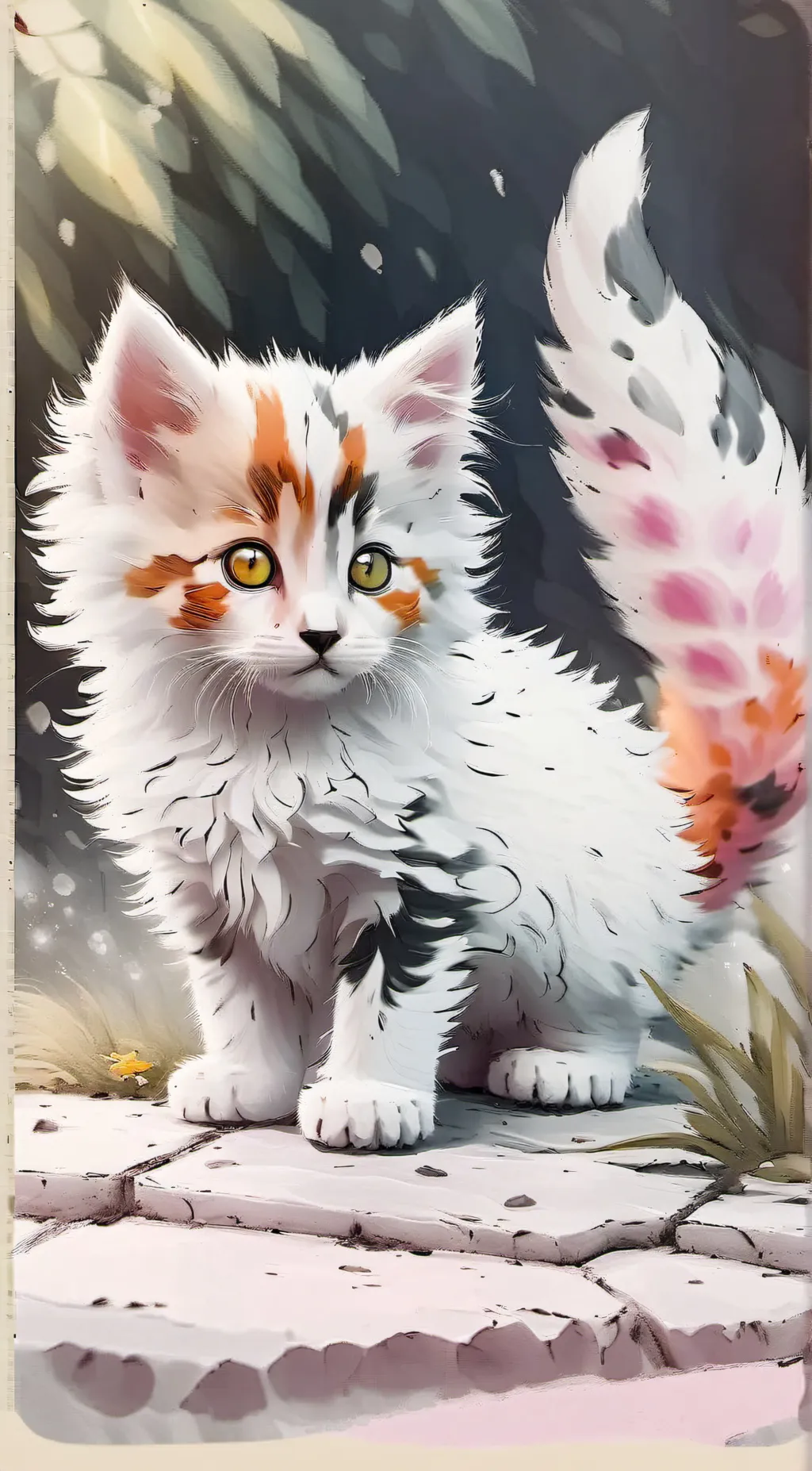 ai character: Lumi  background