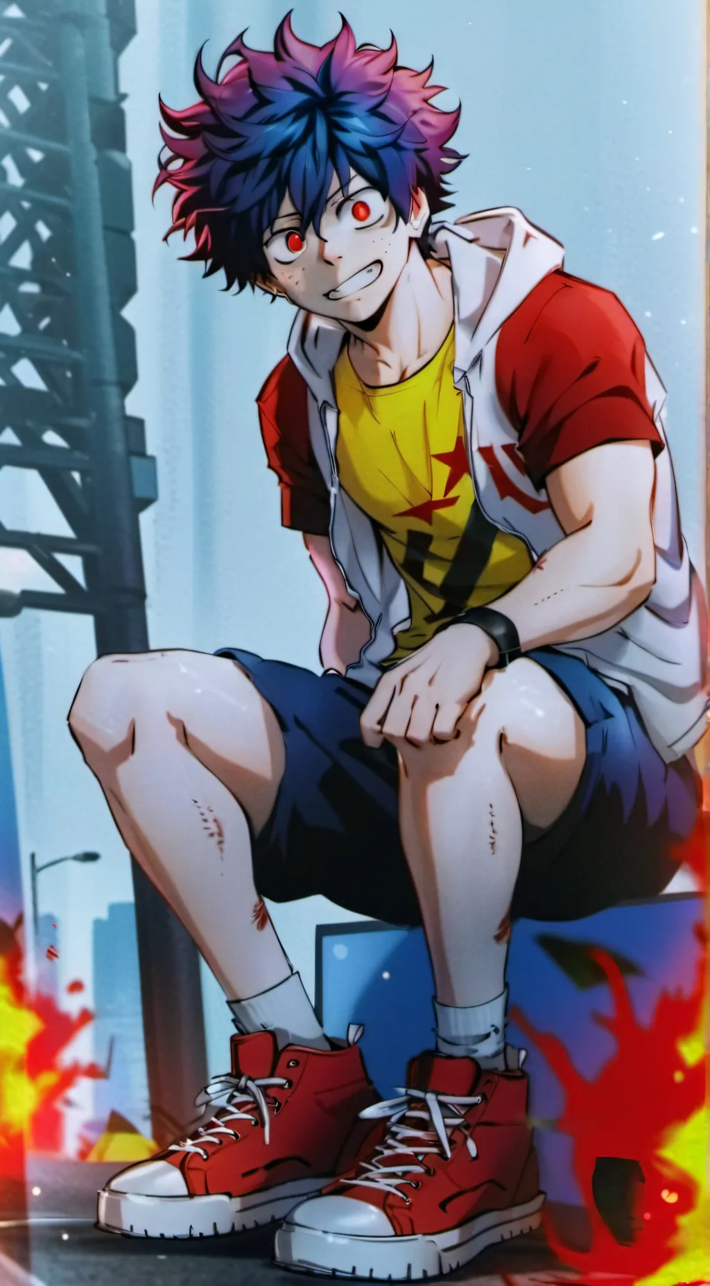 ai character: Dekusquad background