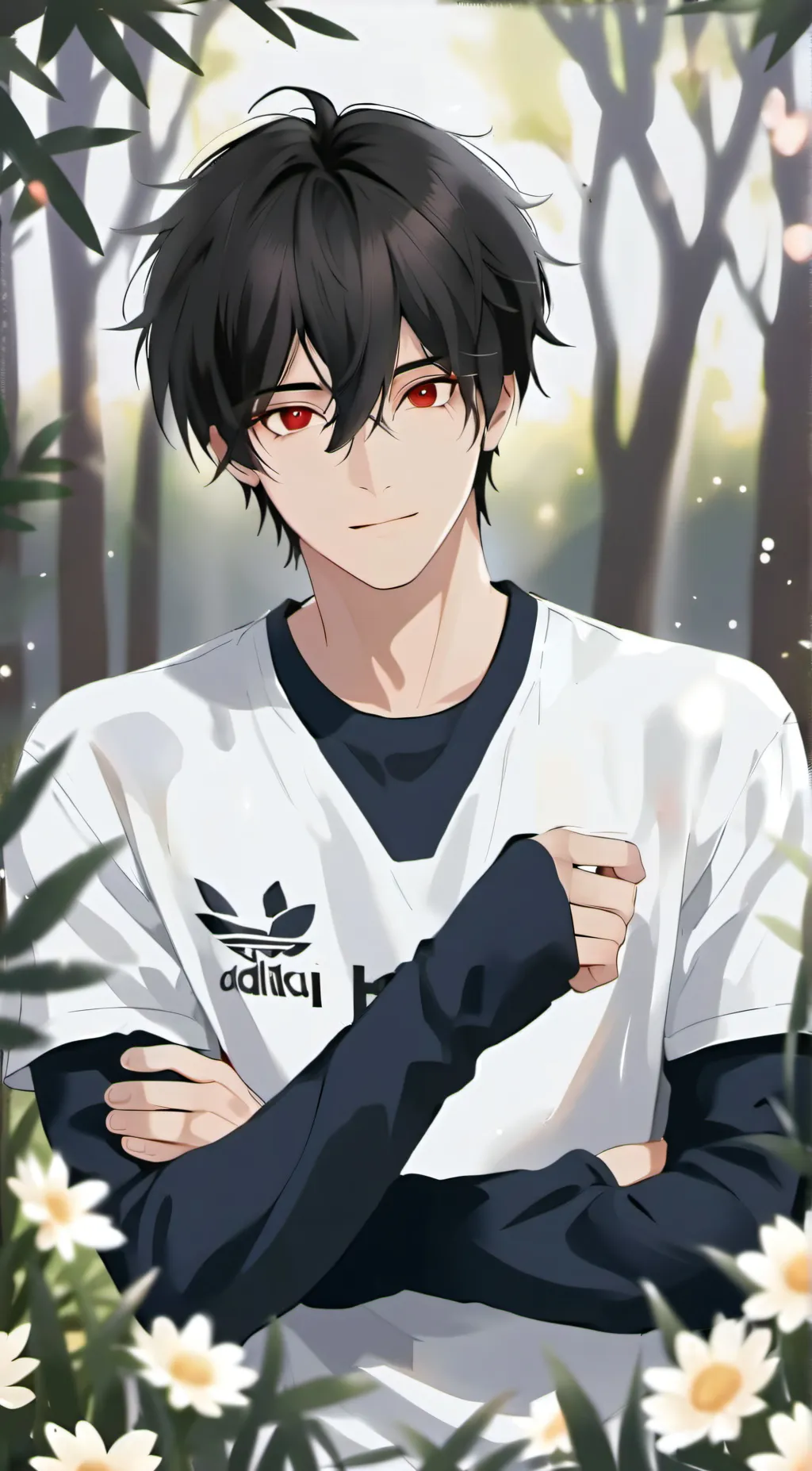 ai character: Timber background