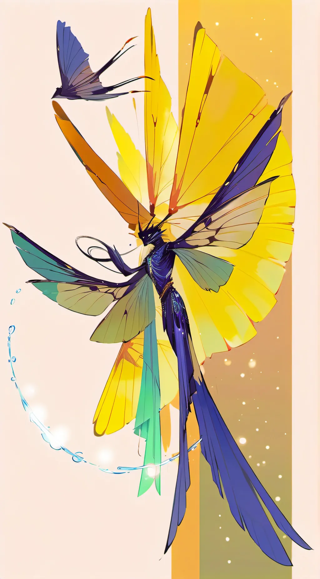 ai character: The Topaz Winglet background