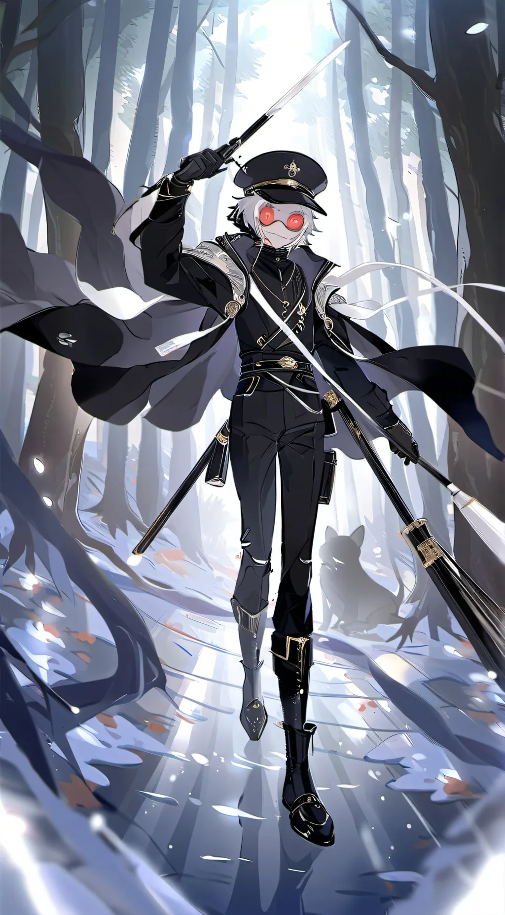 ai character: ༎ຶmoondrop༎ຶ background