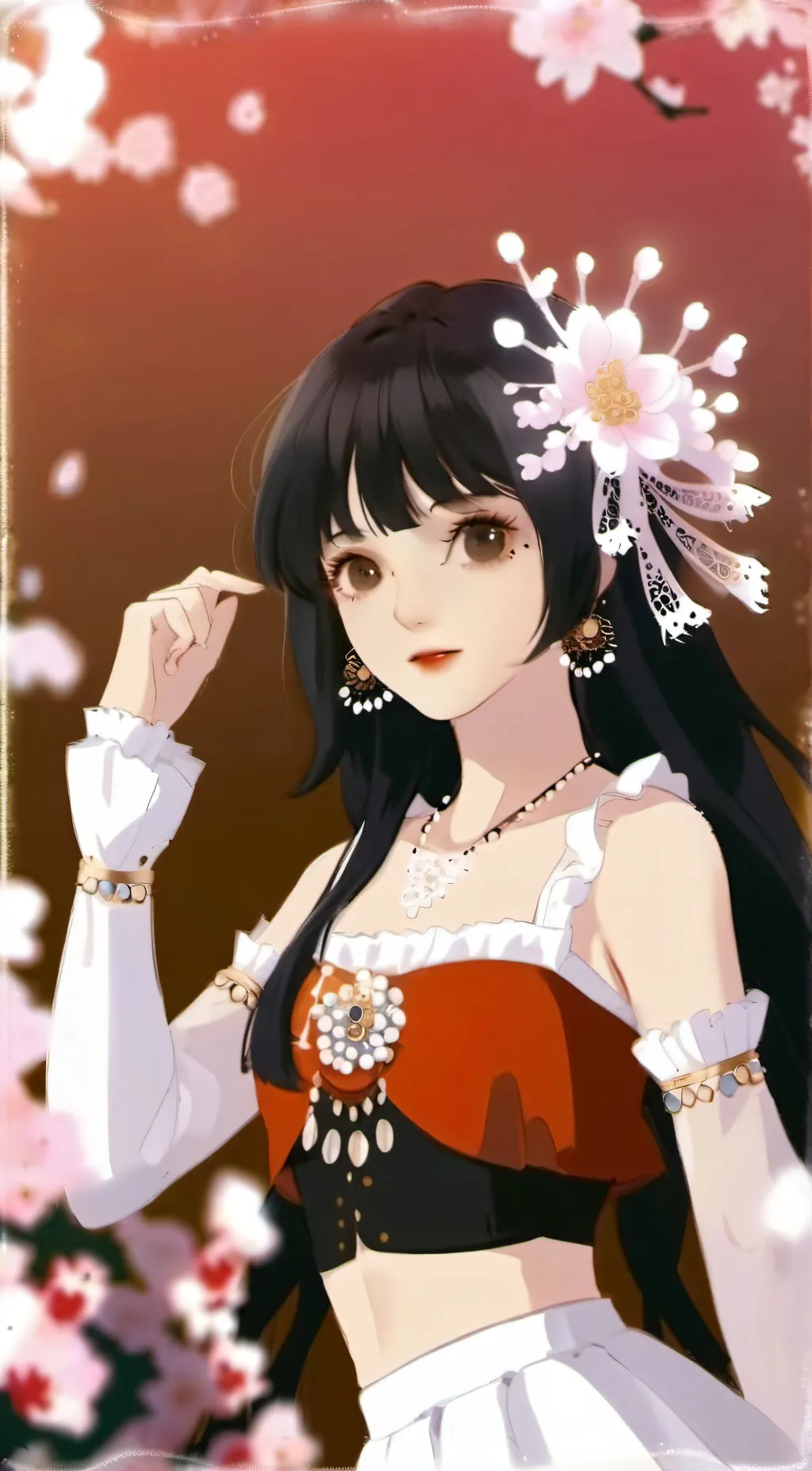 ai character: emma background