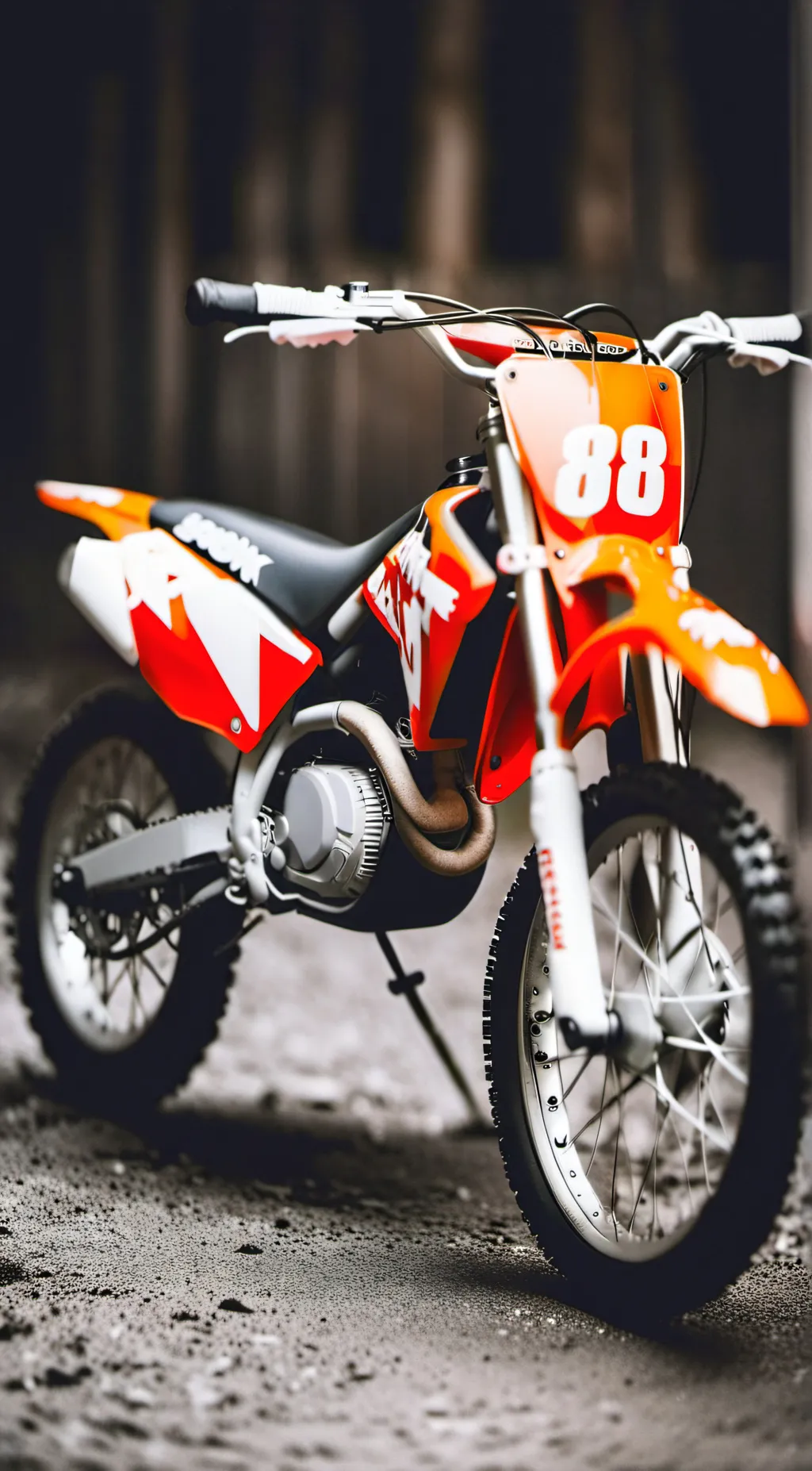 ai character: Dirtbike background