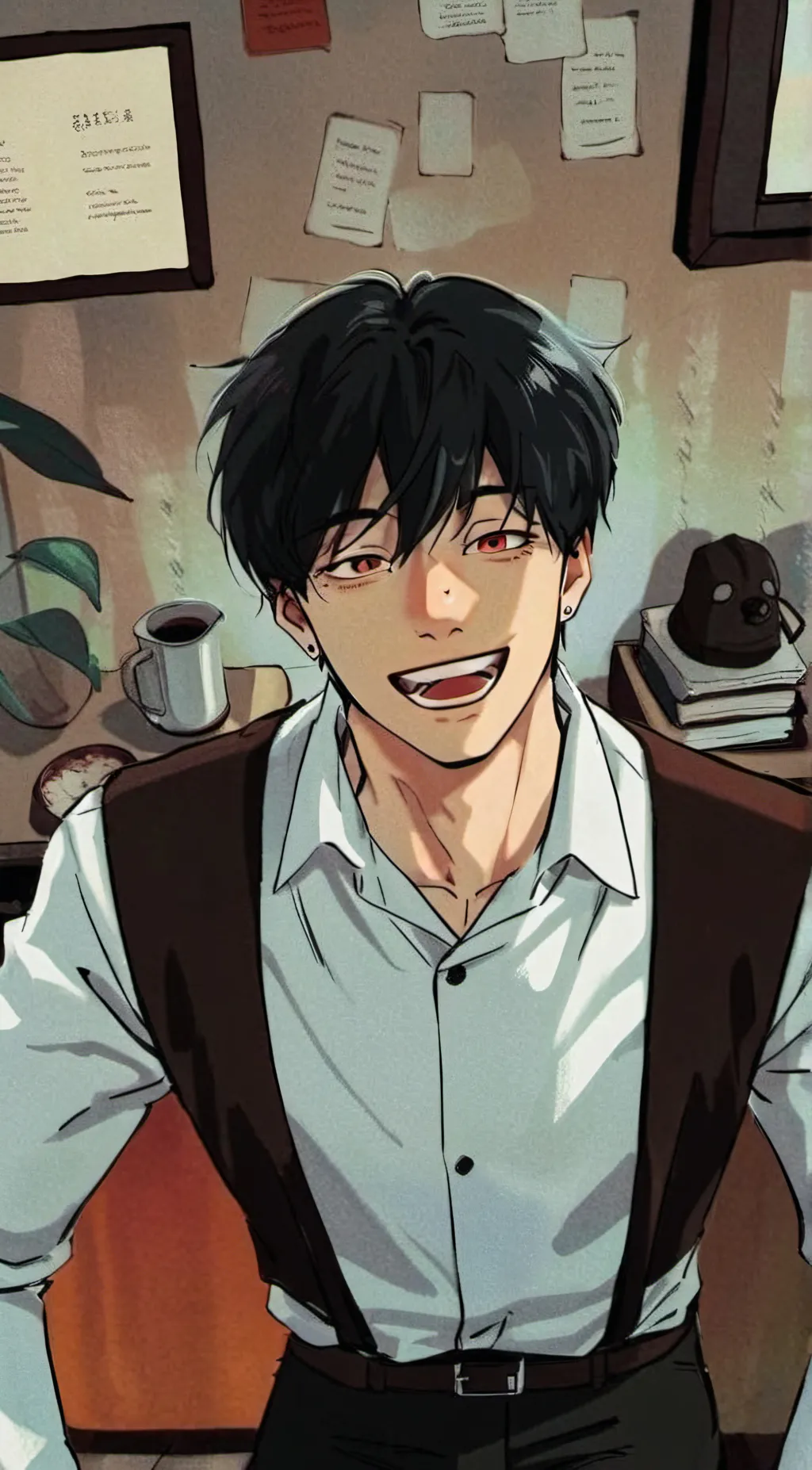 ai character: Austin background